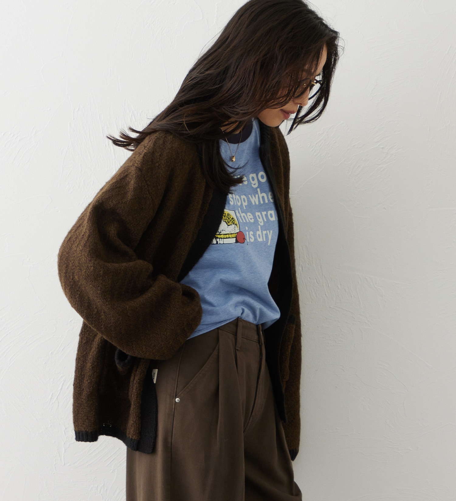 EDWIN(エドウイン)のEDWIN LADIES トッパーカーディガン|//レディース|オリーブ