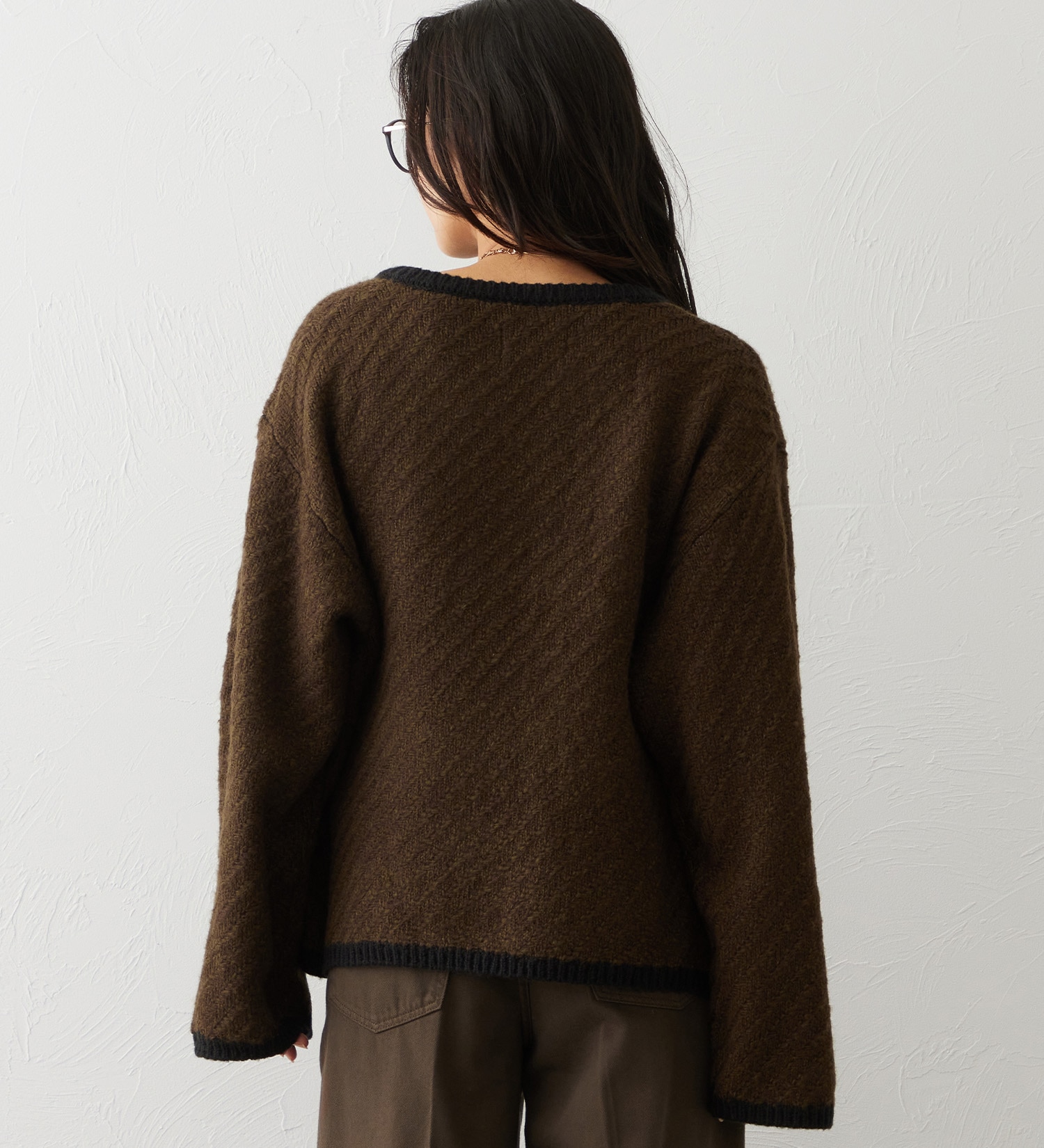 EDWIN(エドウイン)のEDWIN LADIES トッパーカーディガン|//レディース|オリーブ