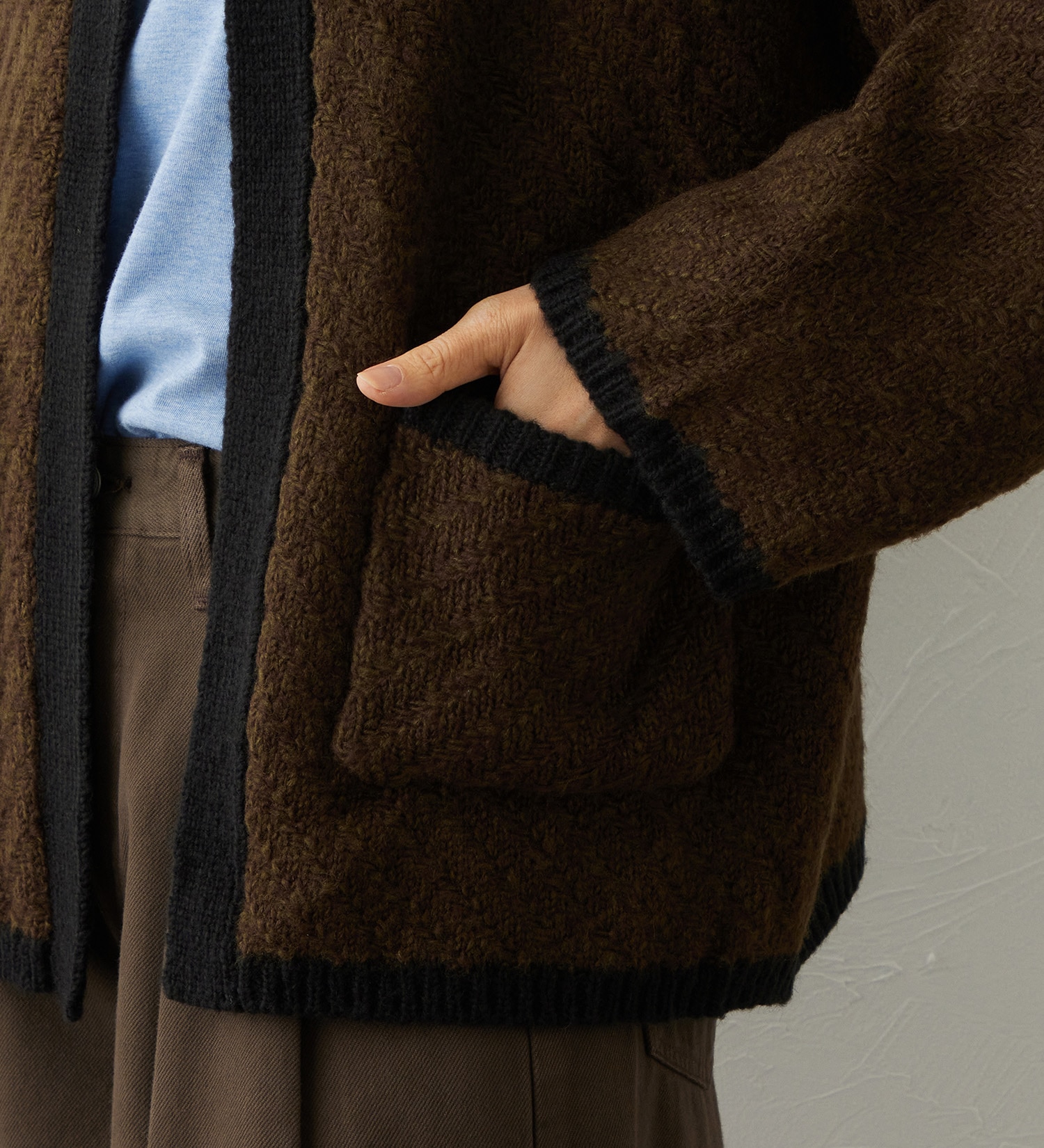 EDWIN(エドウイン)のEDWIN LADIES トッパーカーディガン|//レディース|オリーブ