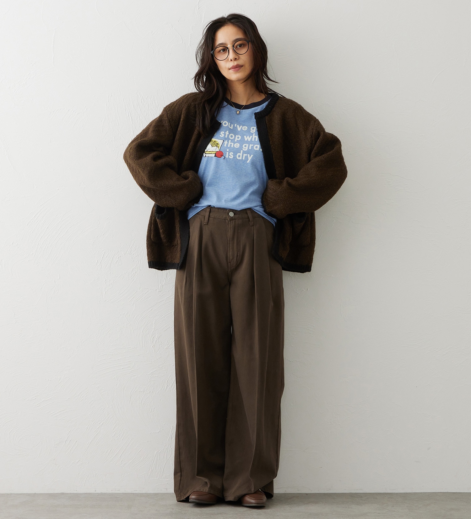 EDWIN(エドウイン)のEDWIN LADIES トッパーカーディガン|//レディース|オリーブ