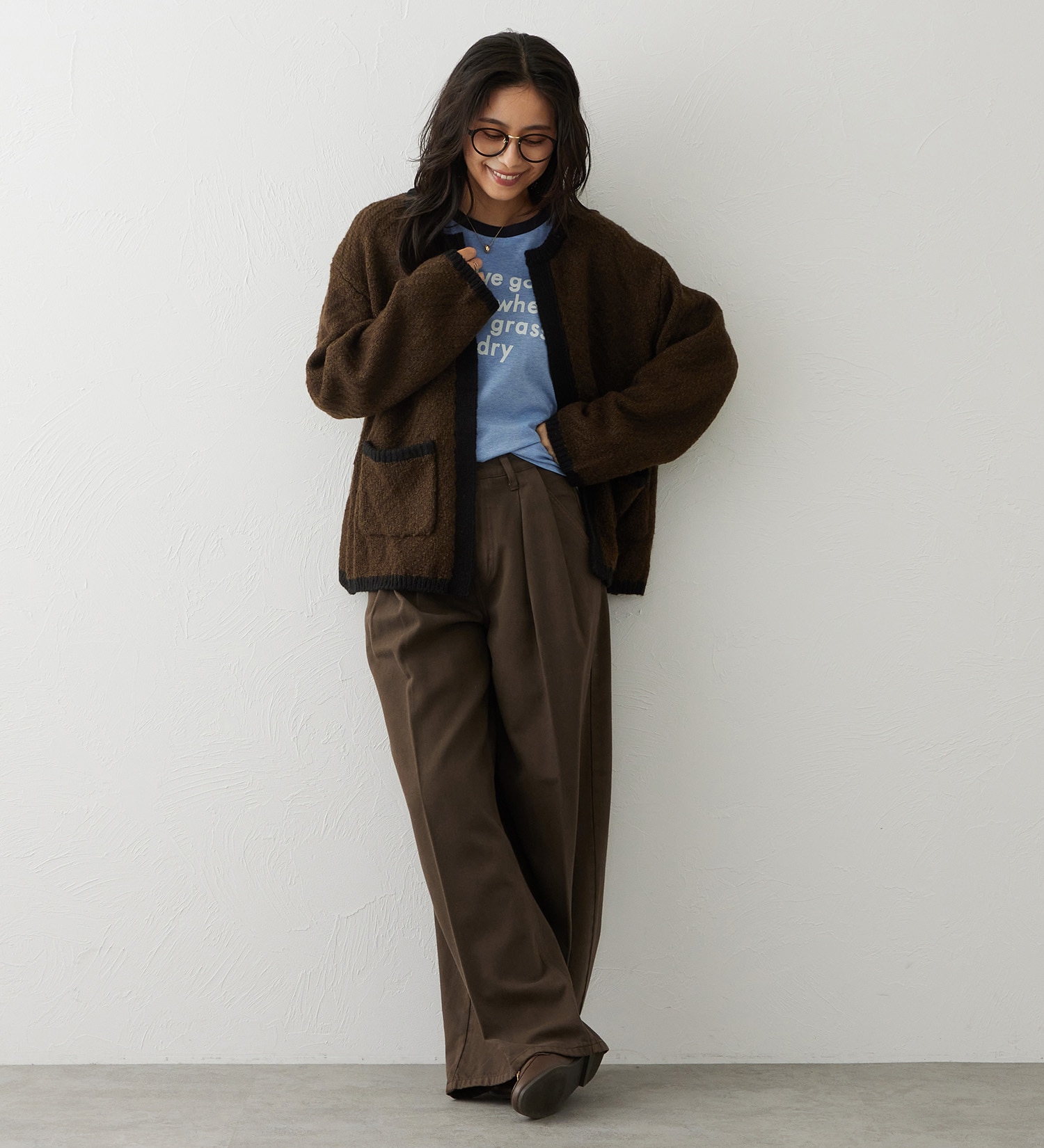 EDWIN(エドウイン)のEDWIN LADIES トッパーカーディガン|//レディース|オリーブ