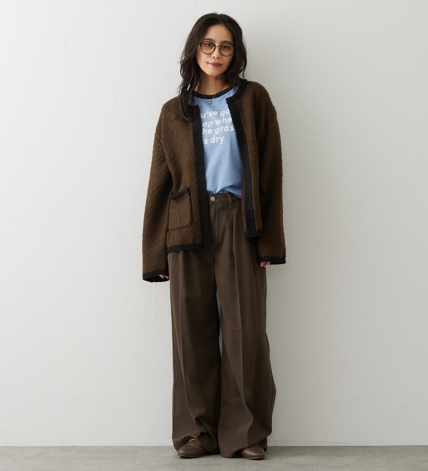 EDWIN(エドウイン)のEDWIN LADIES トッパーカーディガン|//レディース|オリーブ
