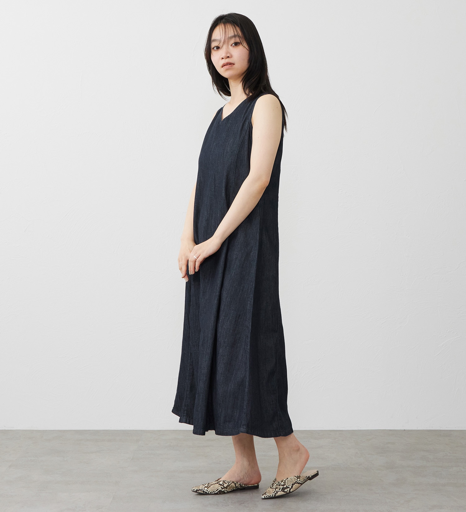 EDWIN(エドウイン)のライトオンス デニムワンピース セルビッジ|//レディース|インディゴブルー
