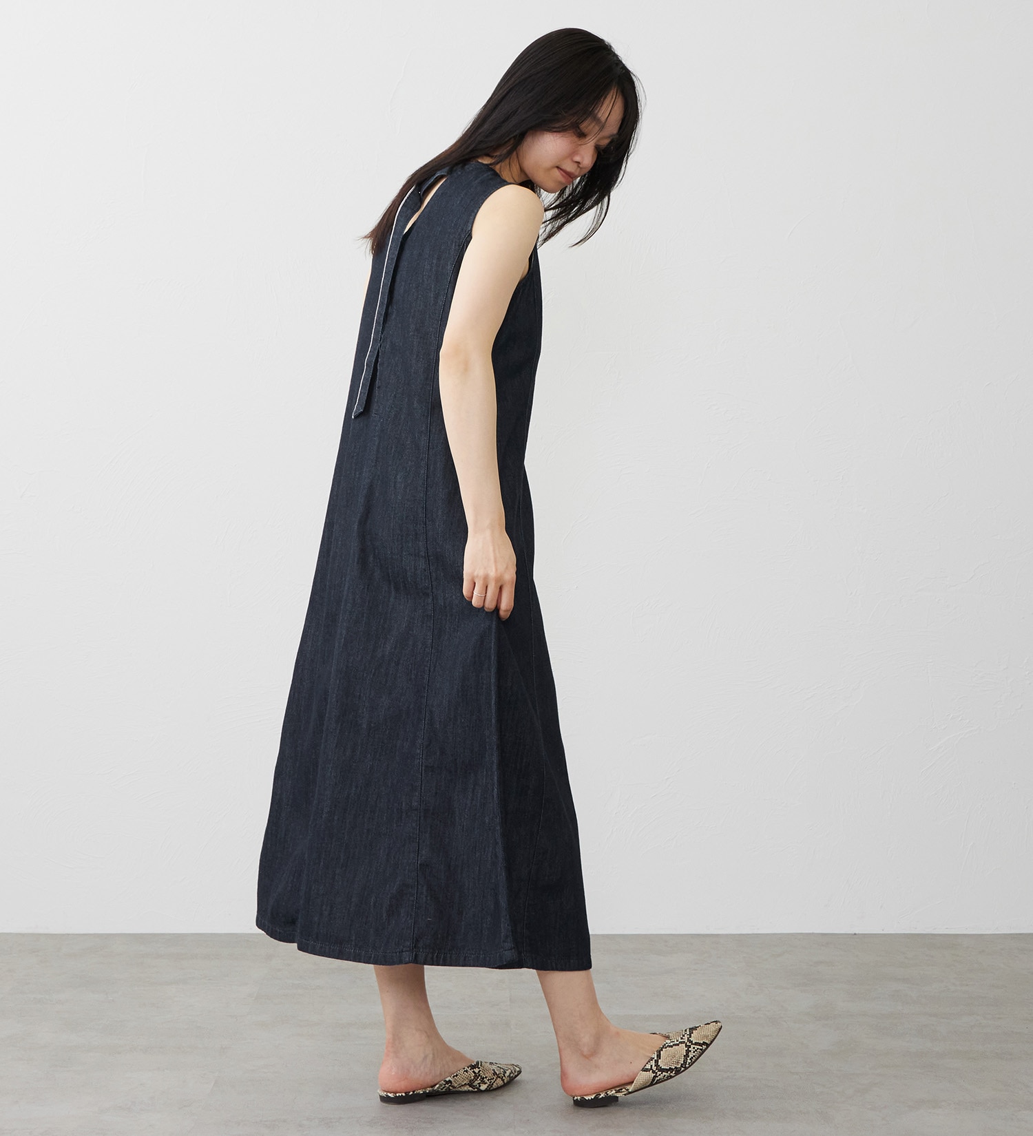EDWIN(エドウイン)のライトオンス デニムワンピース セルビッジ|//レディース|インディゴブルー