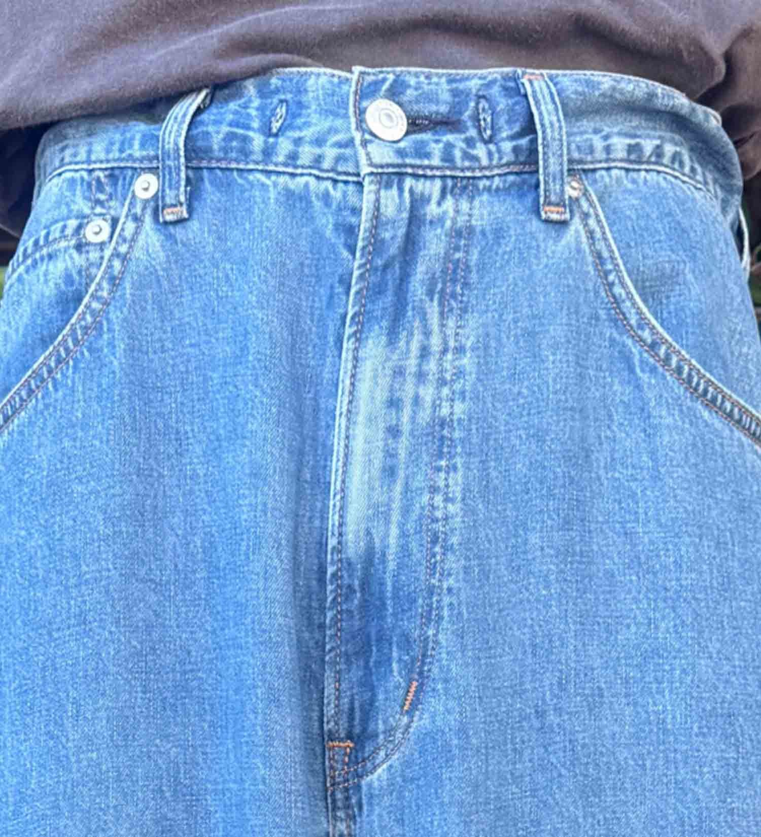 EDWIN(エドウイン)のEDWIN SUNDAY JEANS ワイドデニムパンツ【吸湿/速乾】|パンツ/デニム / ジーンズパンツ/メンズ|淡色ブルー