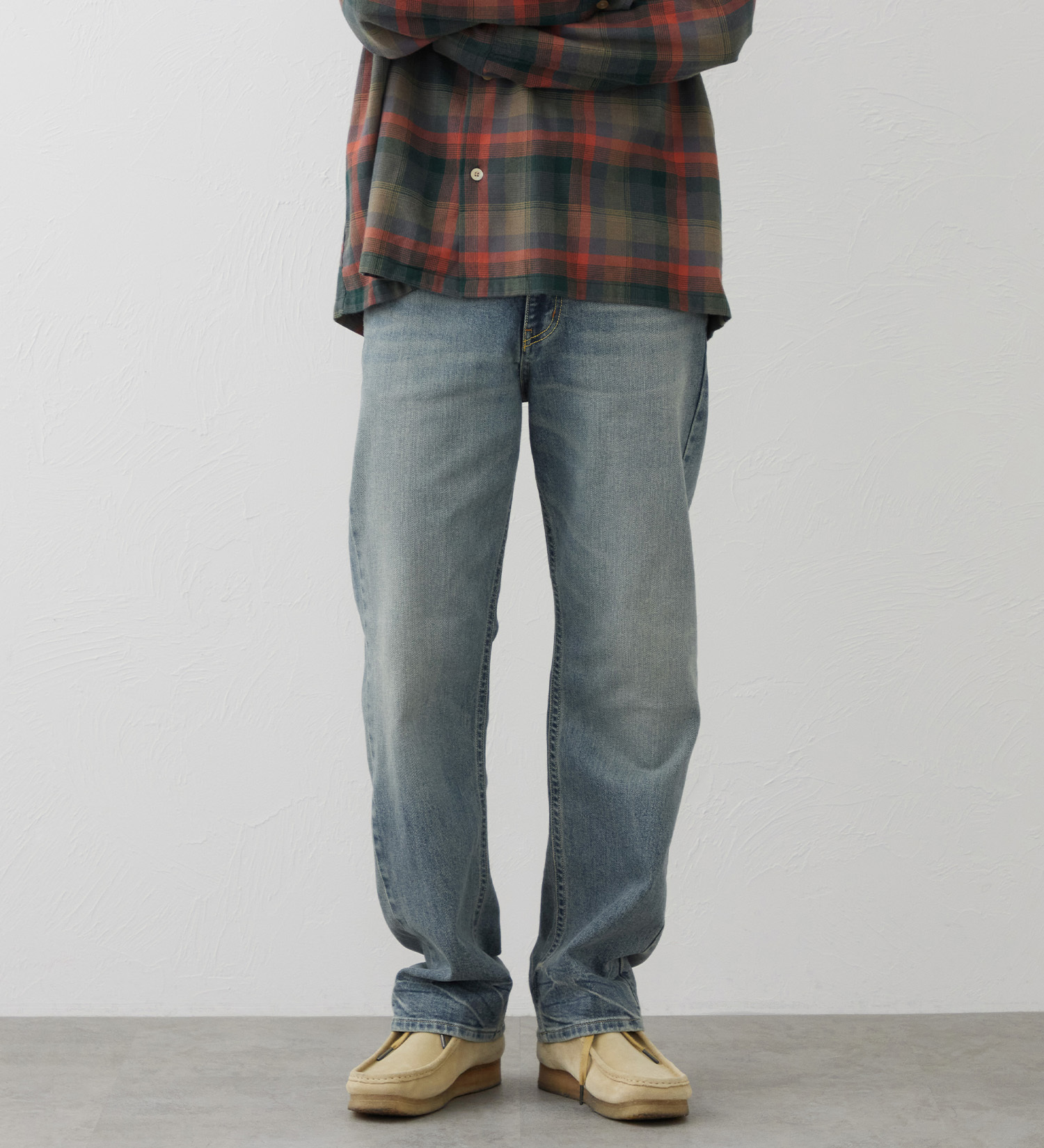 EDWIN(エドウイン)の【試着対象】TIME CODE 00S ルーズストレートデニムパンツ|パンツ/デニム / ジーンズパンツ/メンズ|淡色ブルー
