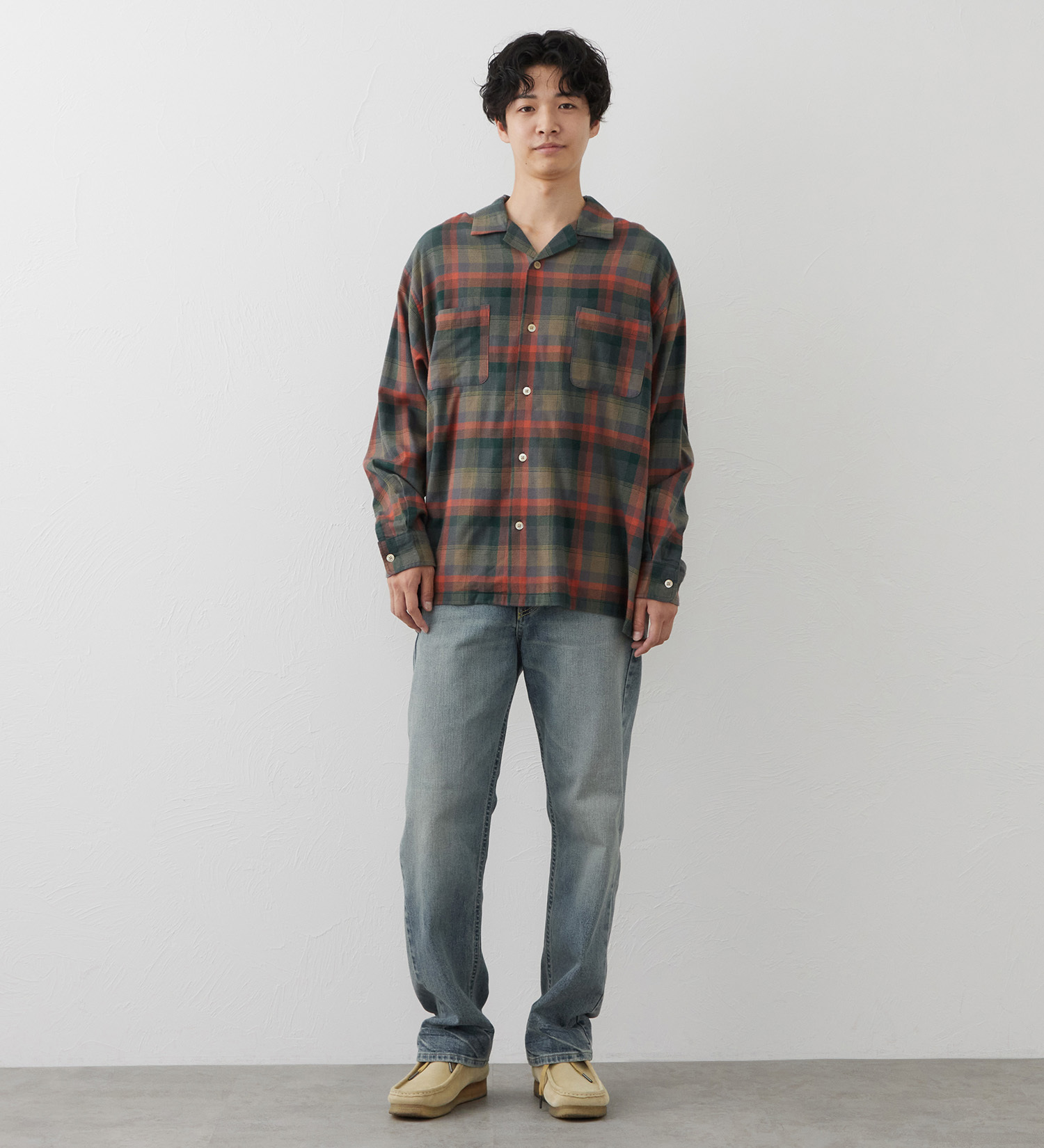 EDWIN(エドウイン)の【試着対象】TIME CODE 00S ルーズストレートデニムパンツ|パンツ/デニム / ジーンズパンツ/メンズ|淡色ブルー
