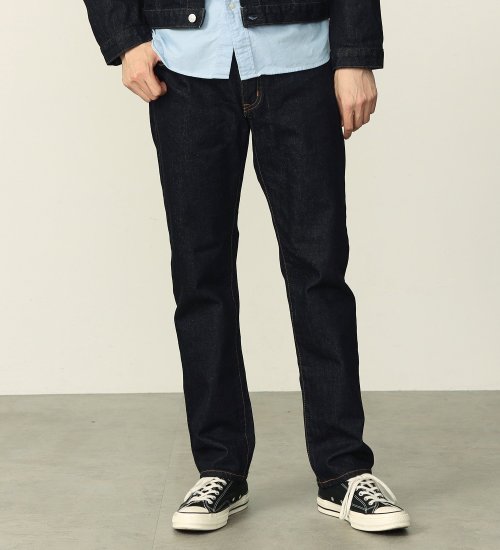 の【WEB限定】五・八デニム レギュラーストレートデニムパンツ ふつうのジーンズ 日本製 MADE IN JAPAN|//|インディゴブルー