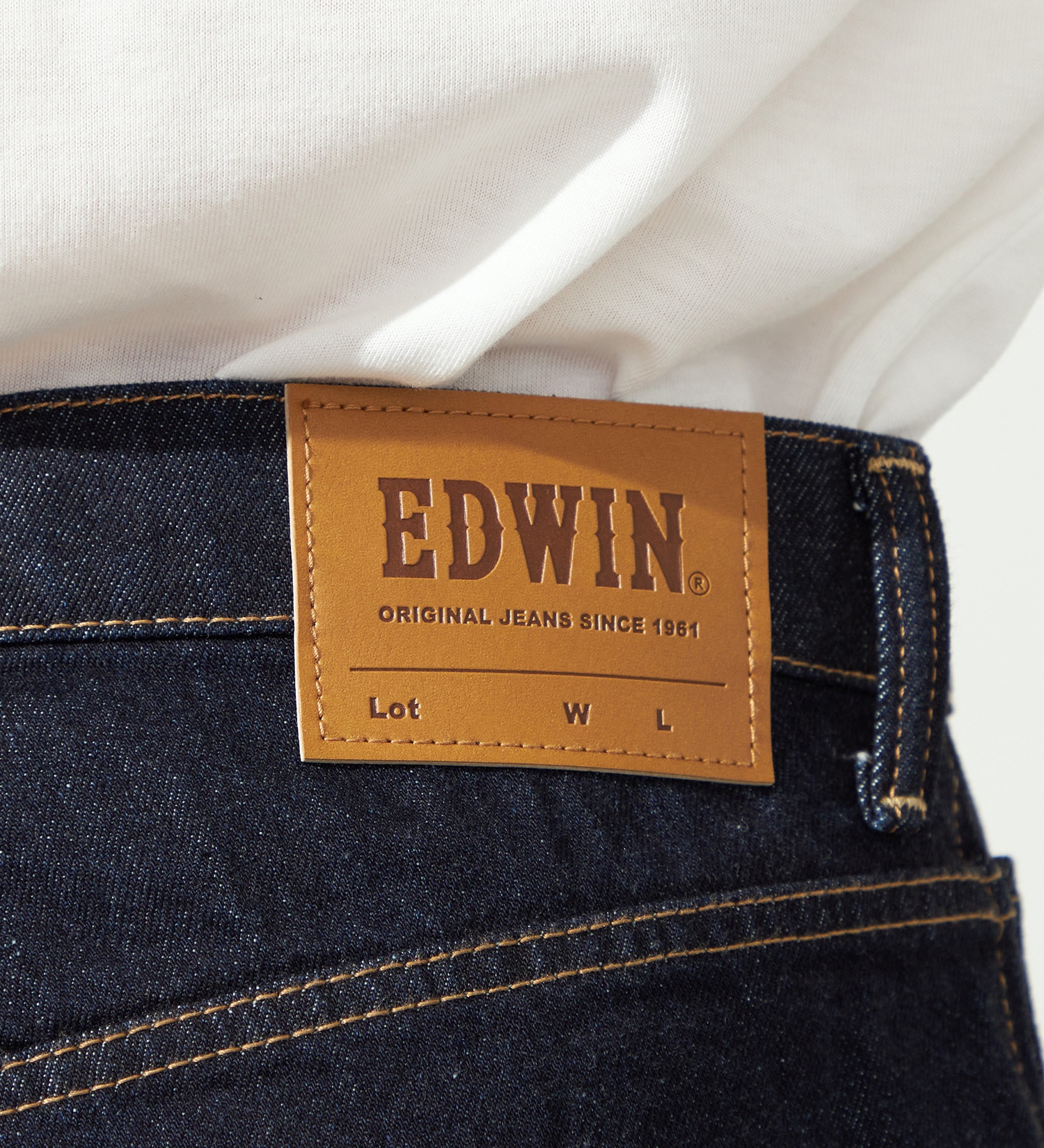 EDWIN(エドウイン)の【WEB限定】ふつうのジーンズ レギュラーストレート デニムパンツ|パンツ/デニム / ジーンズパンツ/メンズ|インディゴブルー
