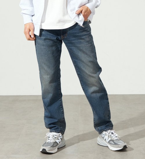 EDWIN(エドウイン)の【ポイントアップ対象】【WEB限定】ふつうのジーンズ レギュラーストレート デニムパンツ|パンツ/デニム/メンズ|中色ブルー