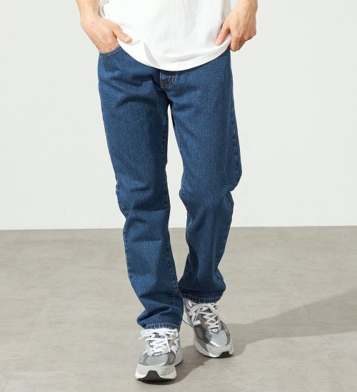 EDWIN(エドウイン)の【ポイントアップ対象】【WEB限定】ふつうのジーンズ レギュラーストレート デニムパンツ|パンツ/デニム/メンズ|中色ブルー2