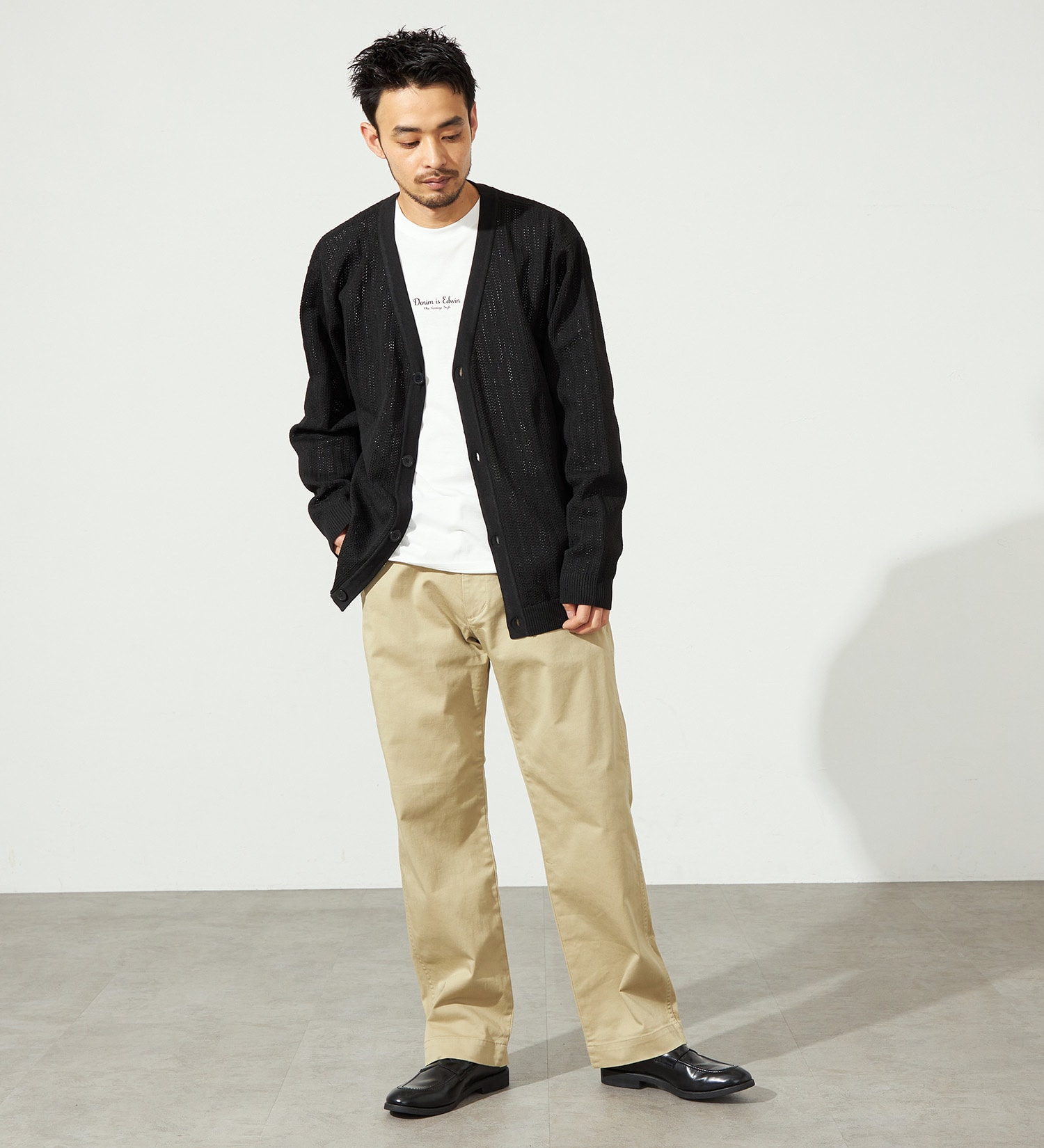 EDWIN(エドウイン)の【WEB限定】ふつうのチノパンツ トラウザー|パンツ/チノパンツ/メンズ|ベージュ