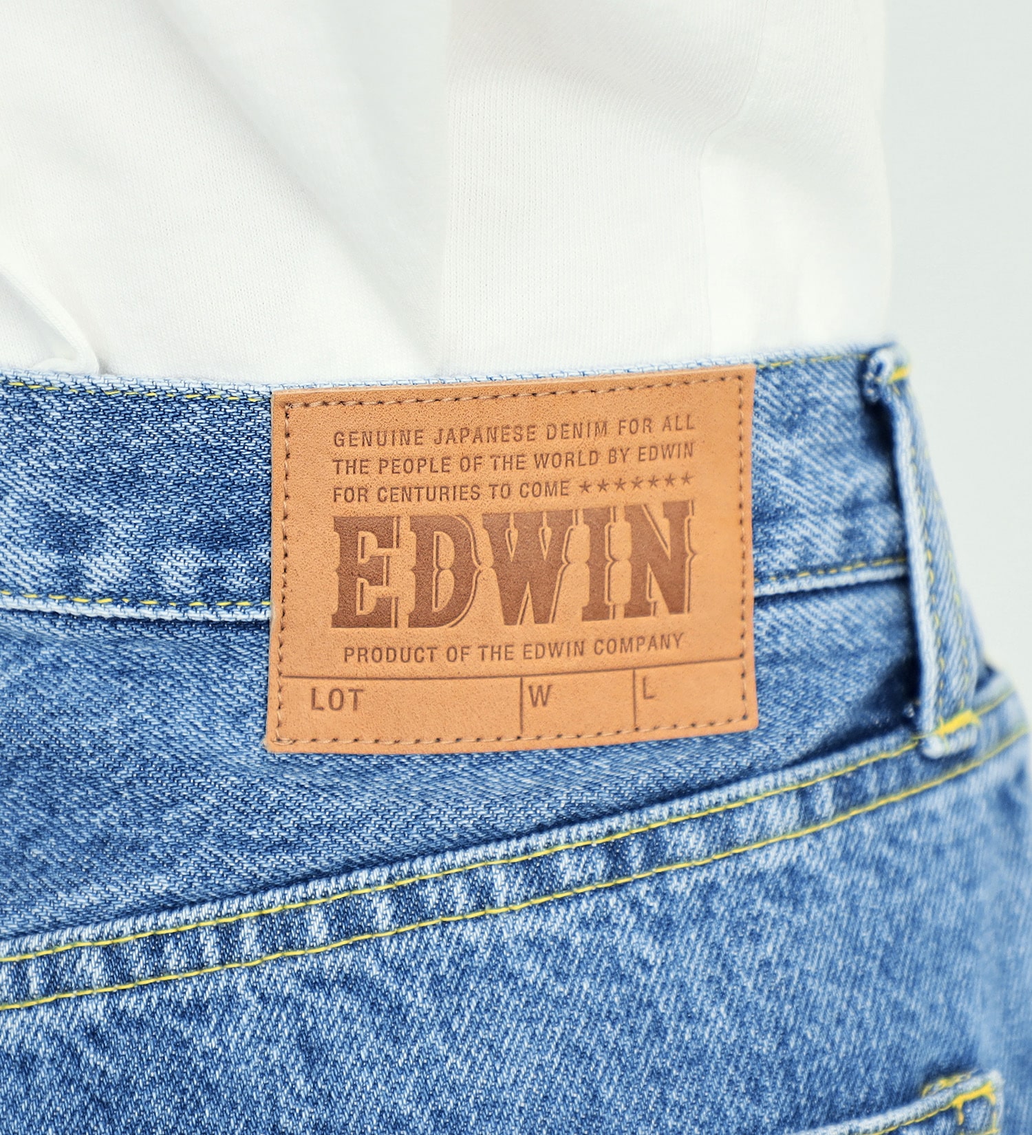EDWIN(エドウイン)の【試着対象】【WEB限定】EDWIN レギュラーストレートパンツ セットアップ対応|パンツ/デニムパンツ/メンズ|中色ブルー