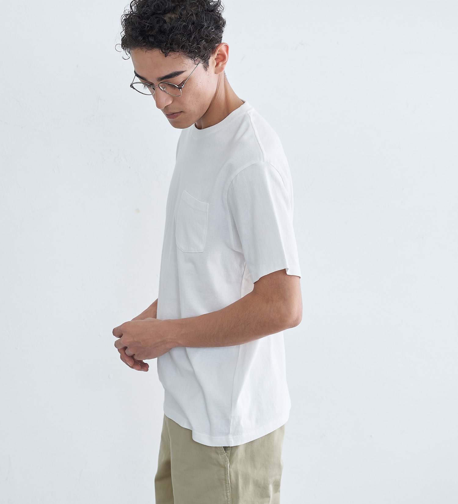 Web限定 ふつうのtシャツ ポケット無地tシャツ 半袖 Edwin エドウイン