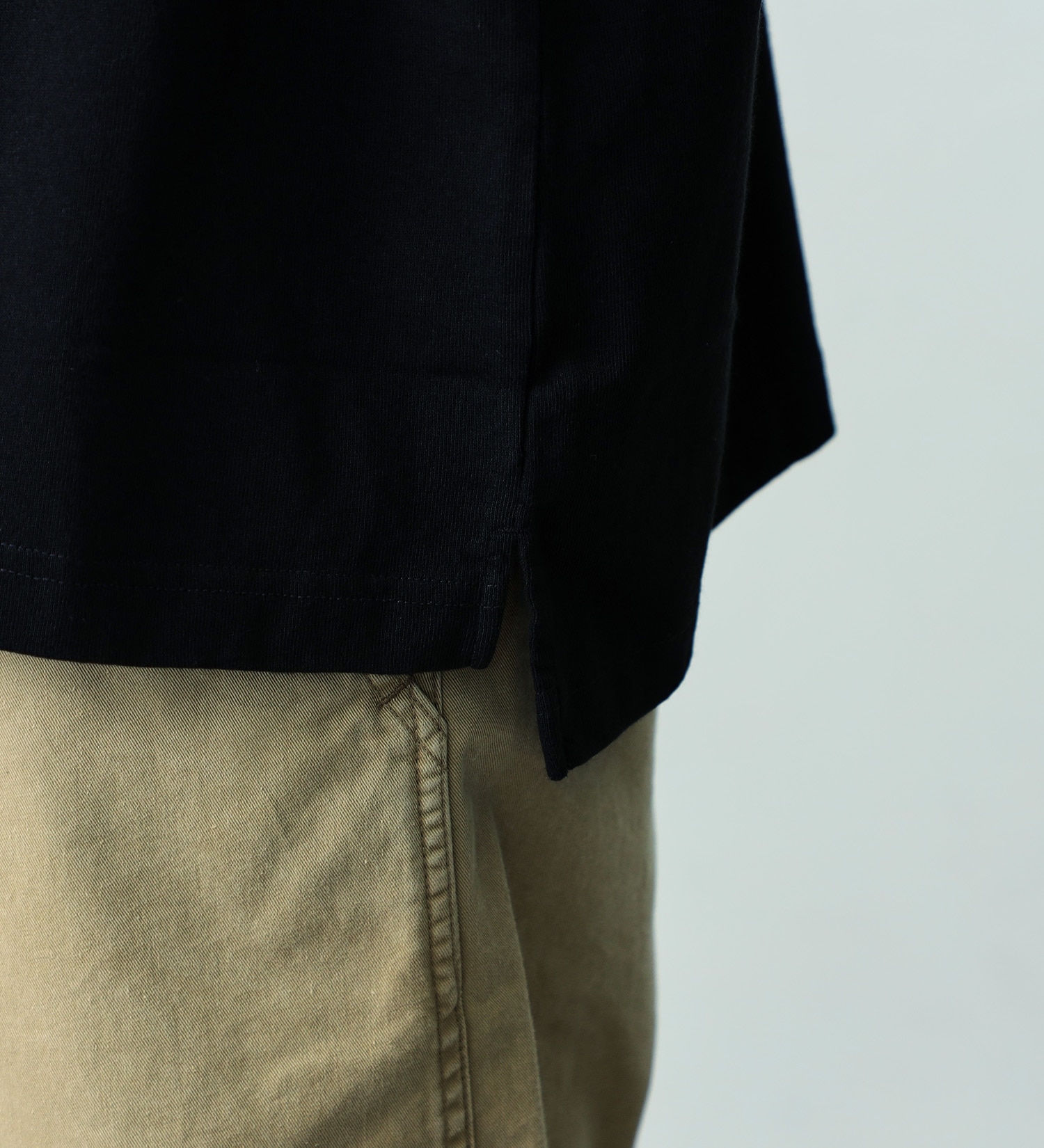 EDWIN(エドウイン)の【BLACKFRIDAY】【WEB限定】EDWIN STEPMARK ワイドボディポケット半袖Tシャツ|トップス/Tシャツ/カットソー/メンズ|ブラック×ブルー