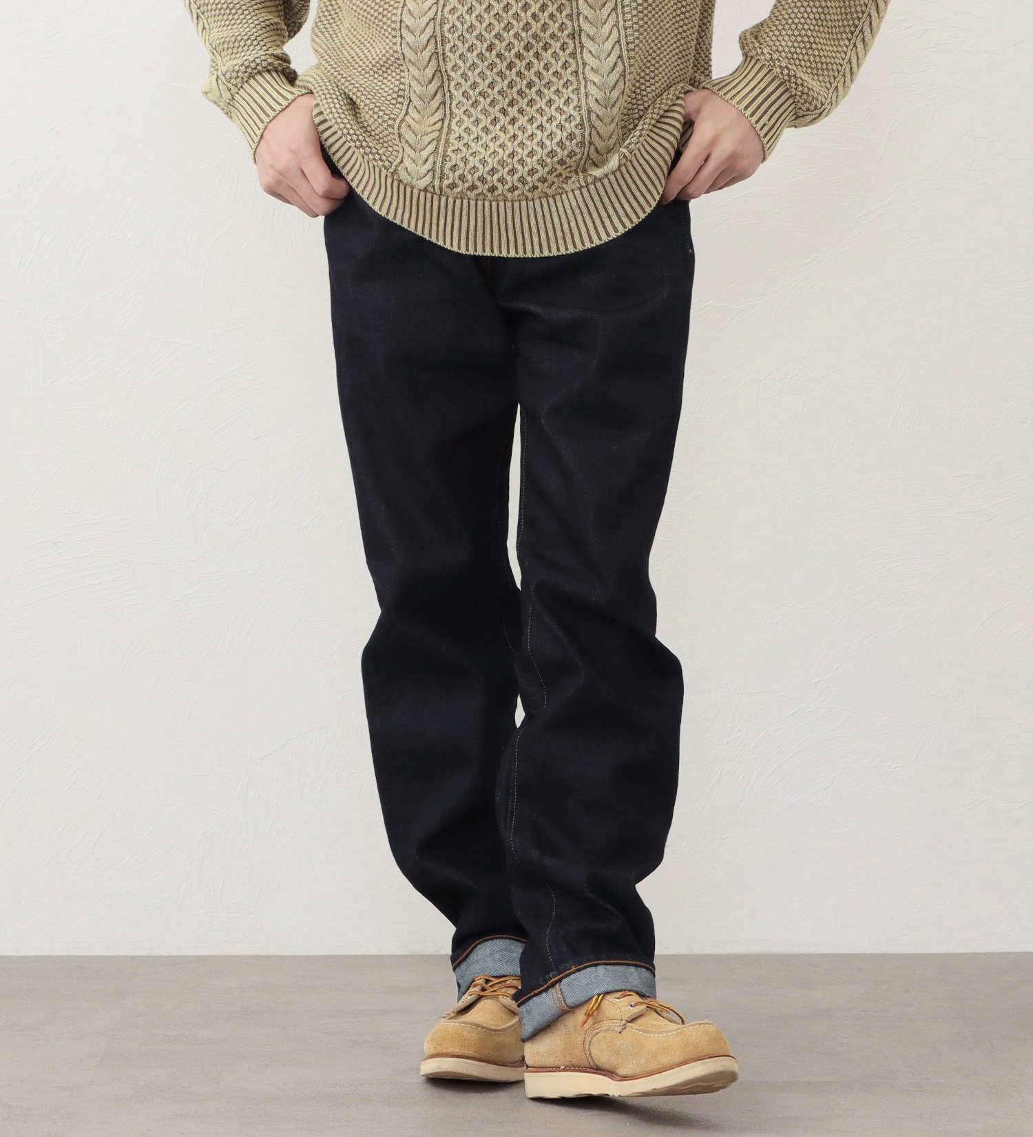 EDWIN(エドウイン)のSEN ネイティブオーセンティック ストレートデニムパンツ|パンツ/デニム / ジーンズパンツ/メンズ|インディゴブルー