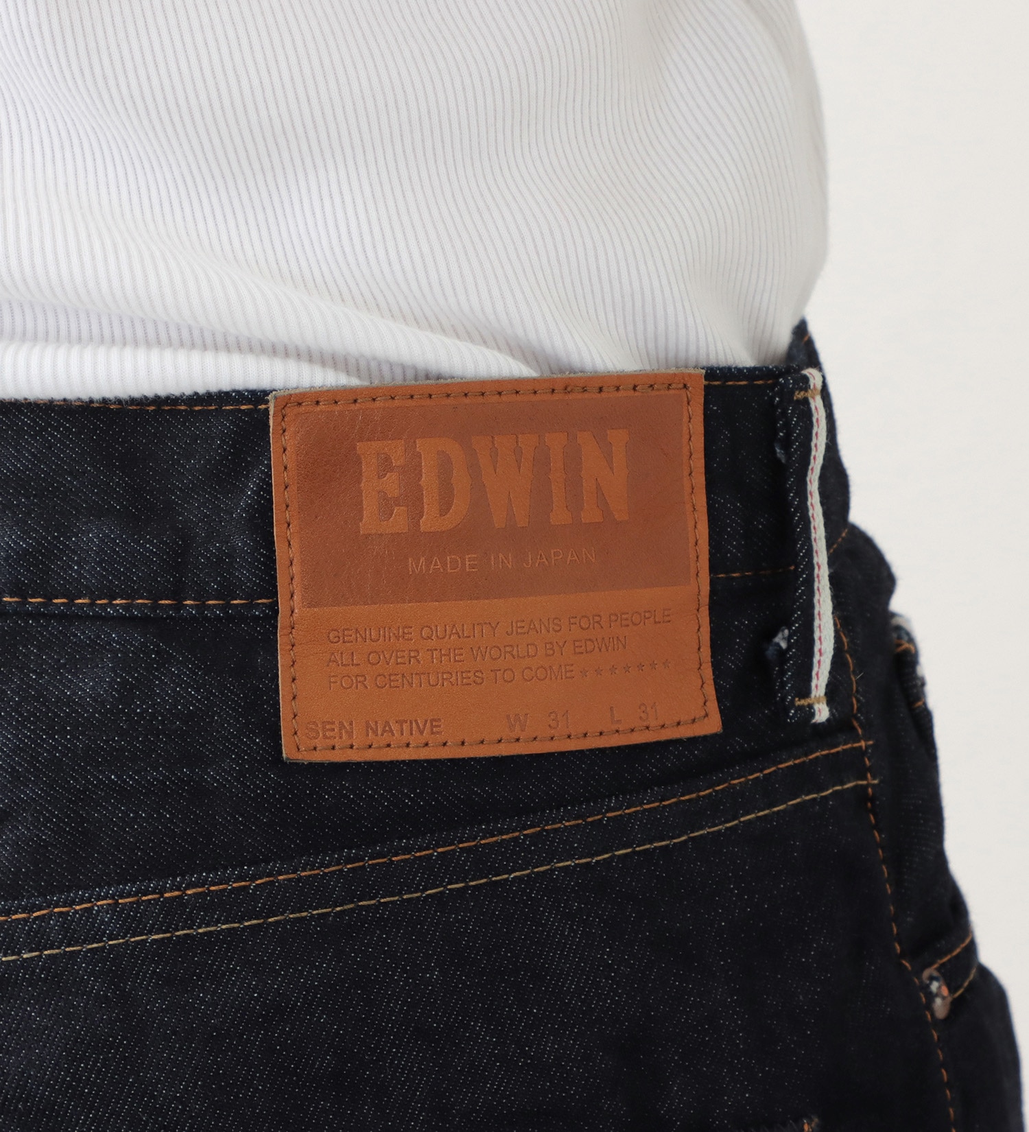 EDWIN(エドウイン)のSEN ネイティブオーセンティック ストレートデニムパンツ|パンツ/デニム / ジーンズパンツ/メンズ|インディゴブルー
