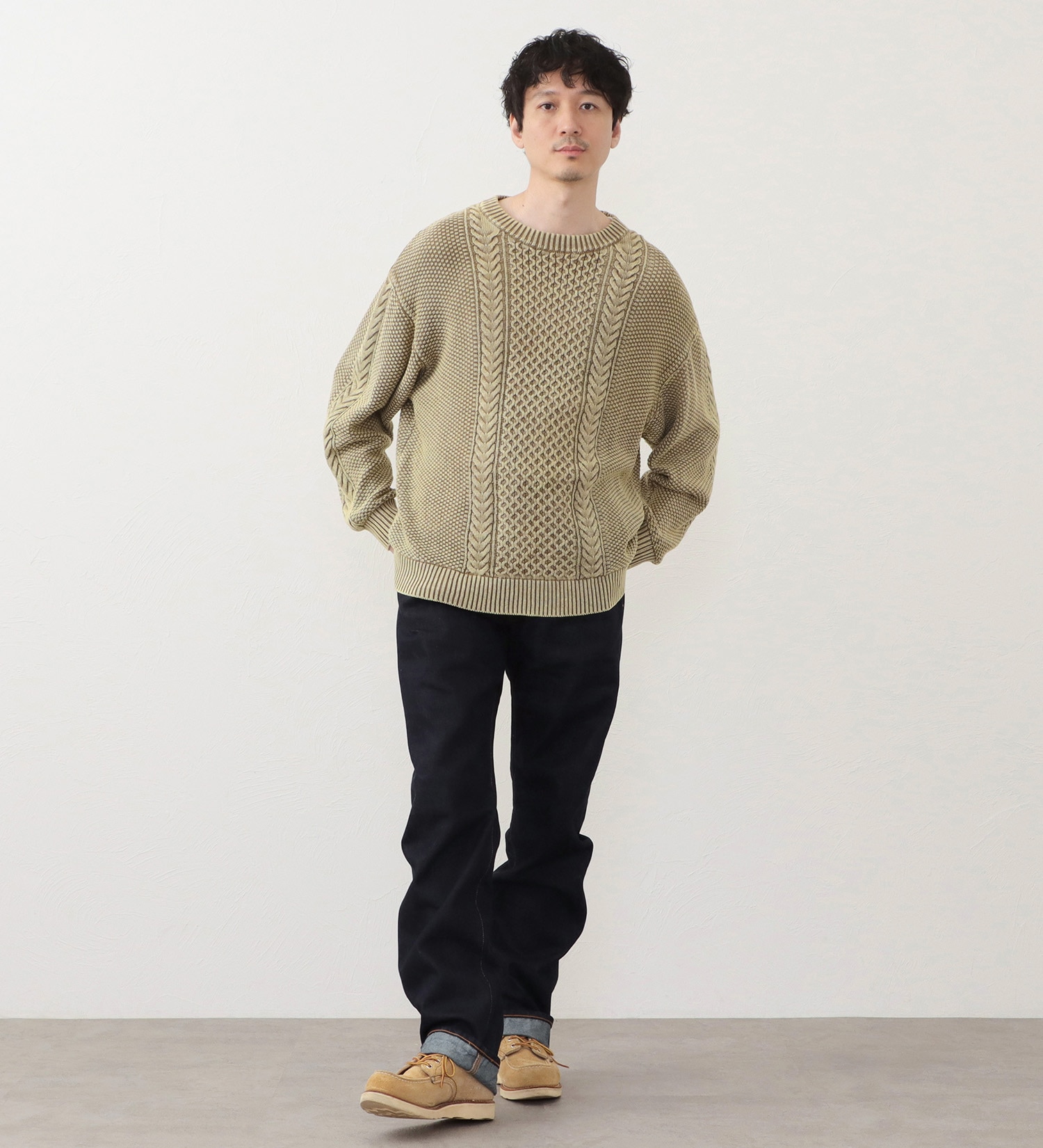 EDWIN(エドウイン)のSEN ネイティブオーセンティック ストレートデニムパンツ|パンツ/デニム / ジーンズパンツ/メンズ|インディゴブルー