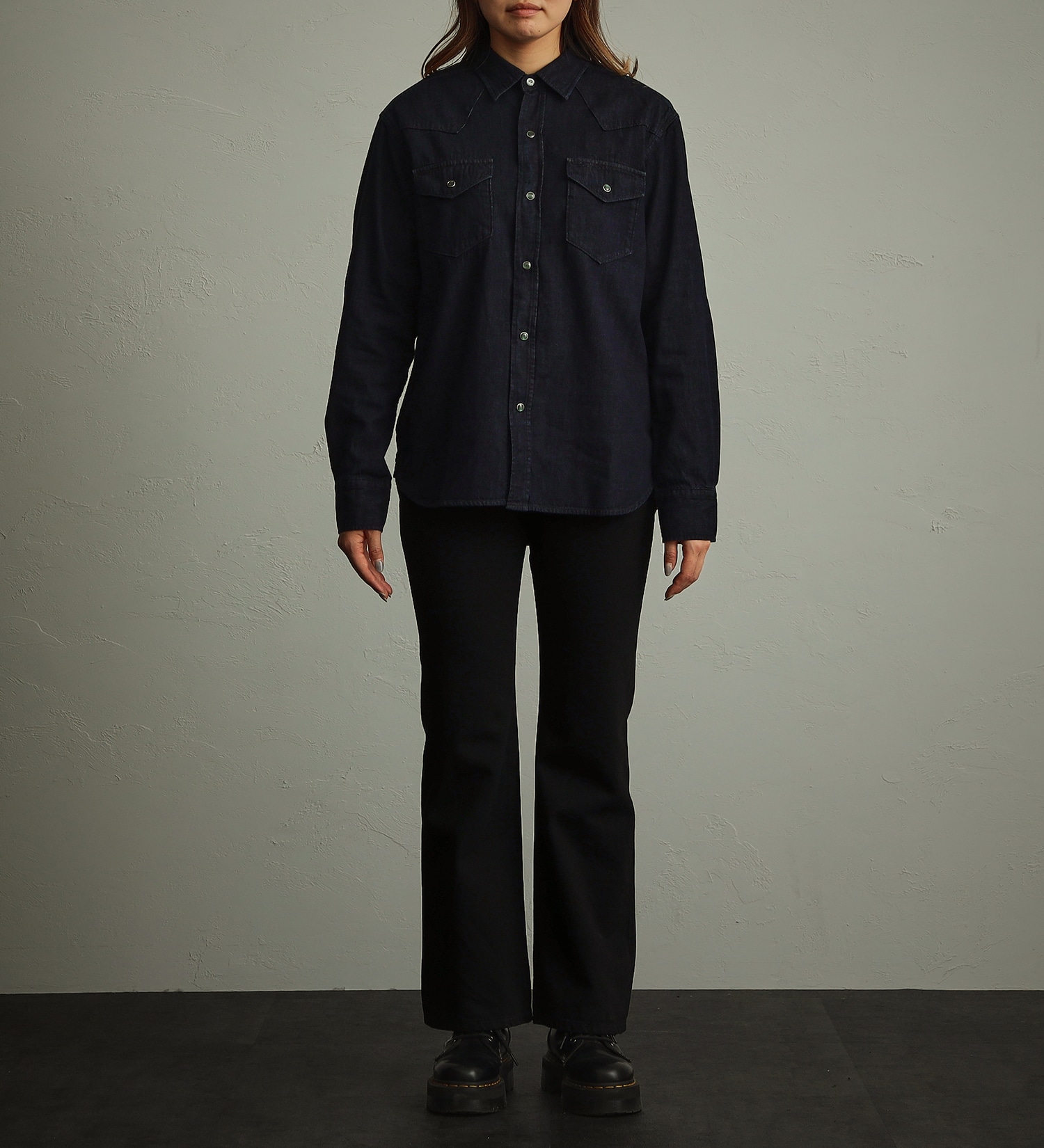 EDWIN(エドウイン)の【予約】【ELDEN RING×EDWIN】Denim Shirt|トップス/シャツ/ブラウス/メンズ|インディゴブルー