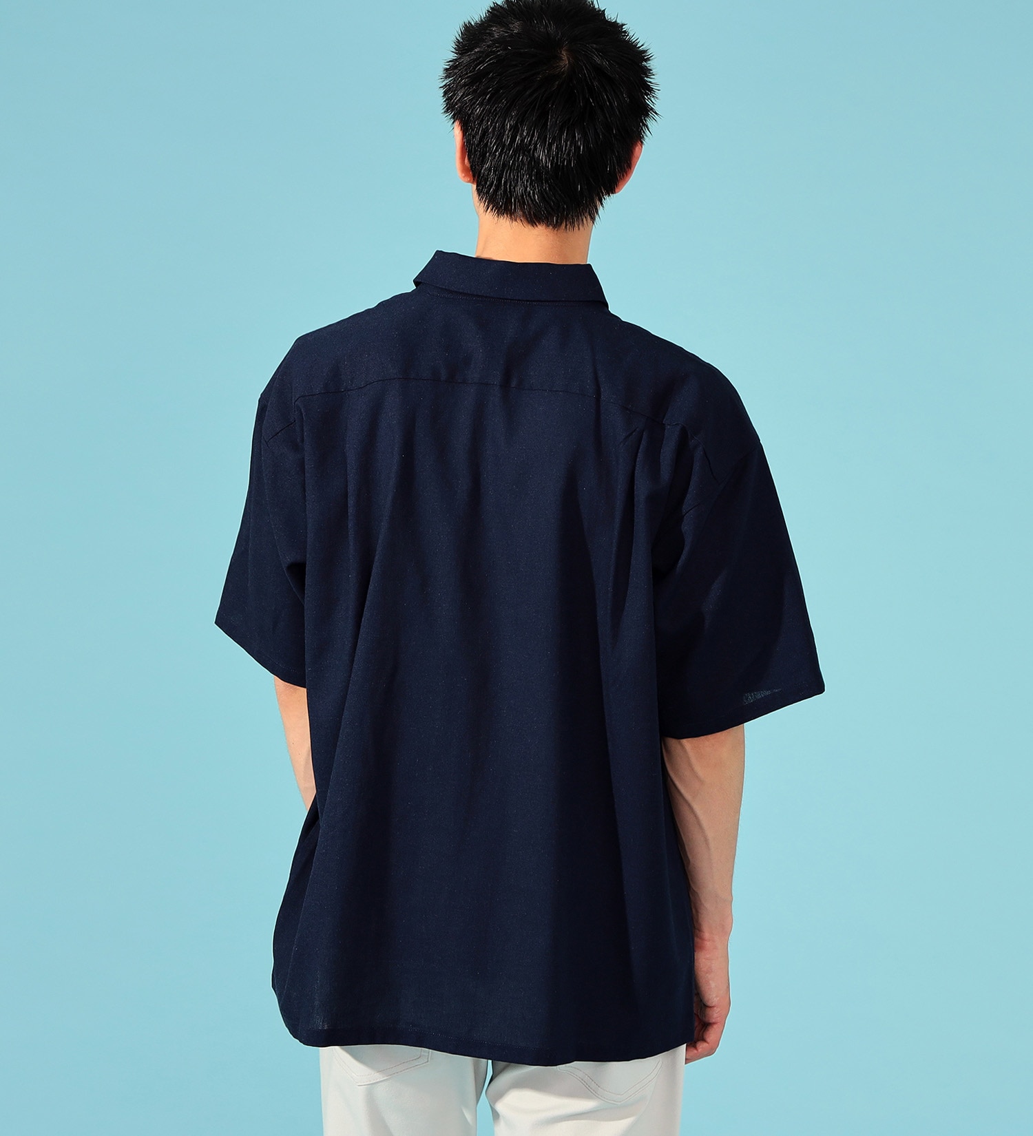 EDWIN(エドウイン)のEDWIN レギュラーカラーシャツ|トップス/シャツ/ブラウス/メンズ|ネイビー