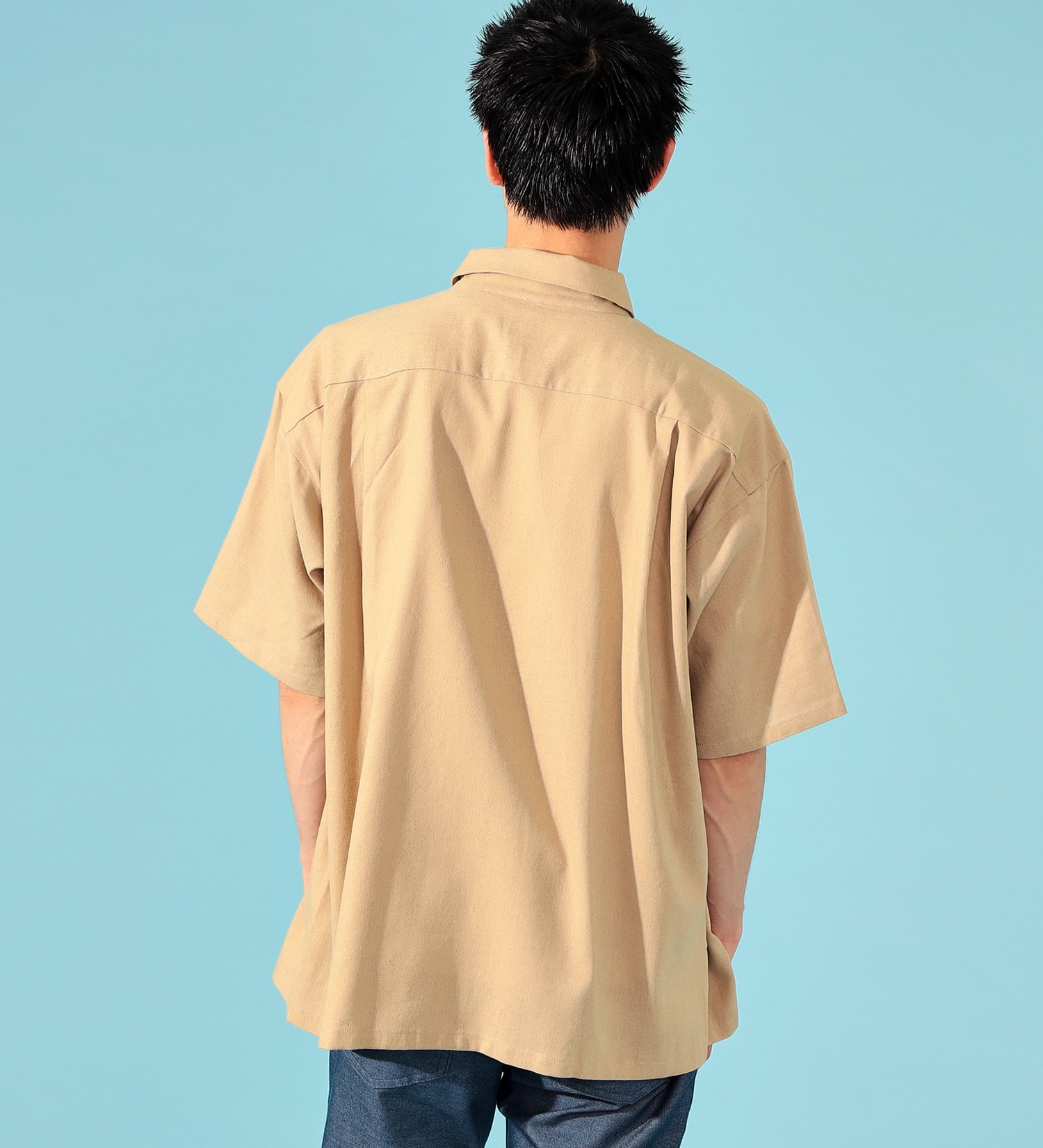 EDWIN(エドウイン)のEDWIN レギュラーカラーシャツ|トップス/シャツ/ブラウス/メンズ|ベージュ