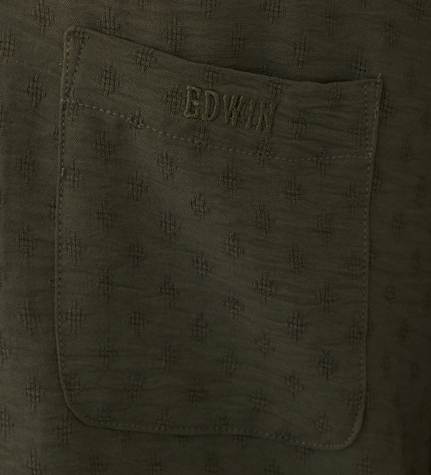 EDWIN(エドウイン)のオープンカラーシャツ 半袖|トップス/シャツ/ブラウス/メンズ|グリーン