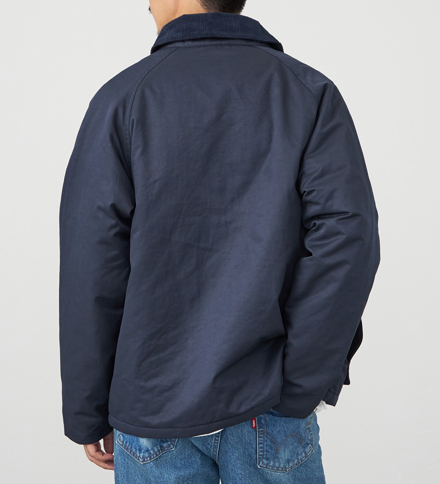 EDWIN(エドウイン)の【試着対象】ワークジャケット 中綿入り|ジャケット/アウター/カバーオール/メンズ|ネイビー