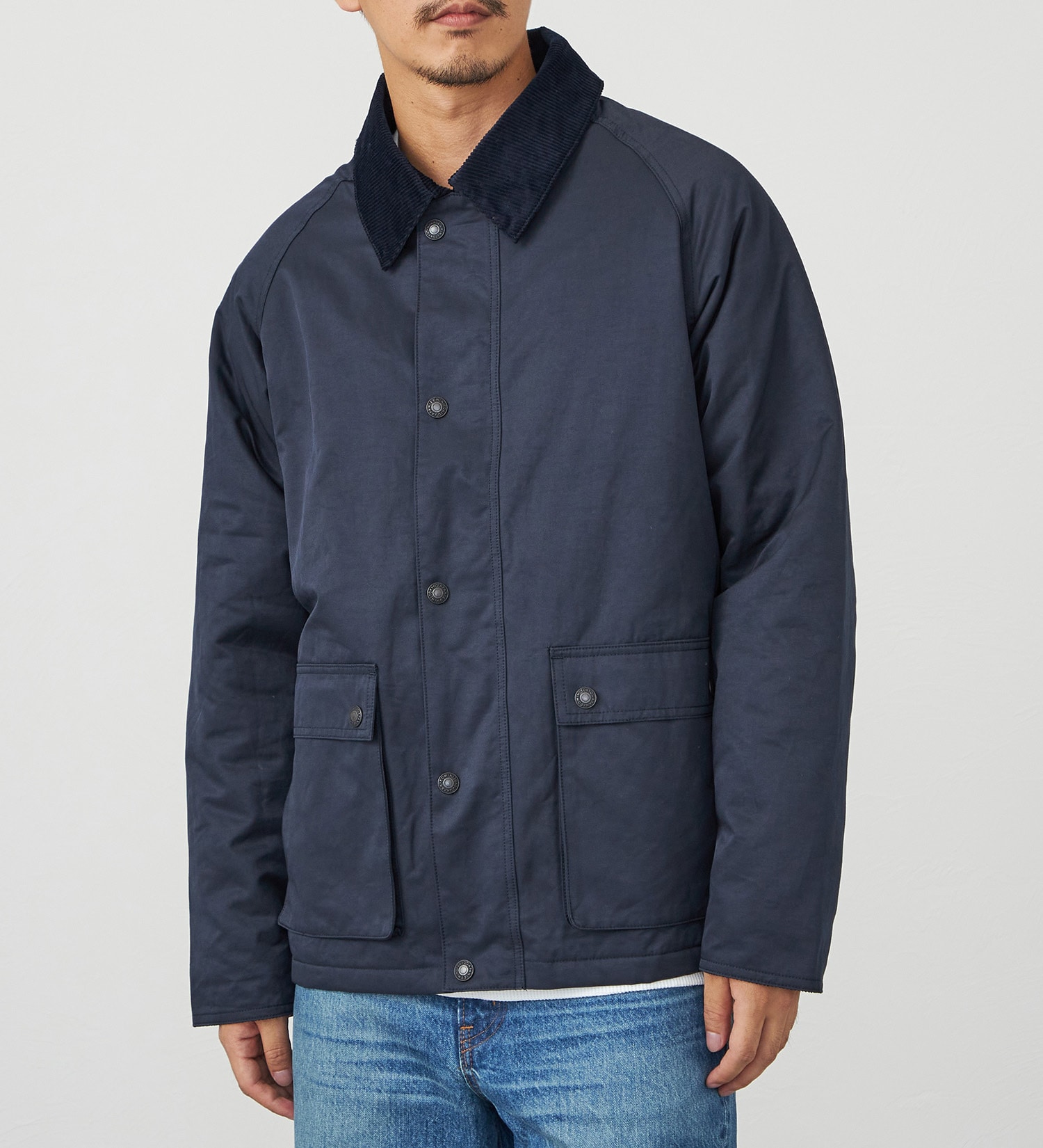 EDWIN(エドウイン)の【試着対象】ワークジャケット 中綿入り|ジャケット/アウター/カバーオール/メンズ|ネイビー