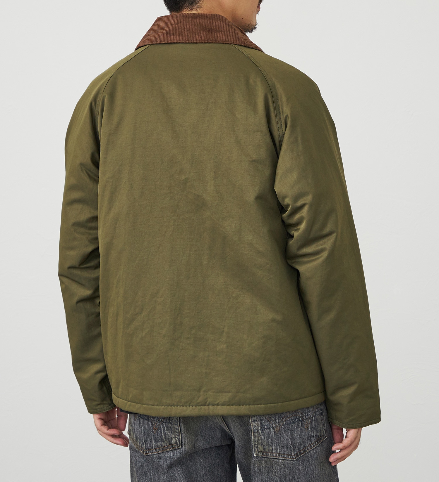 EDWIN(エドウイン)の【試着対象】ワークジャケット 中綿入り|ジャケット/アウター/カバーオール/メンズ|オリーブ