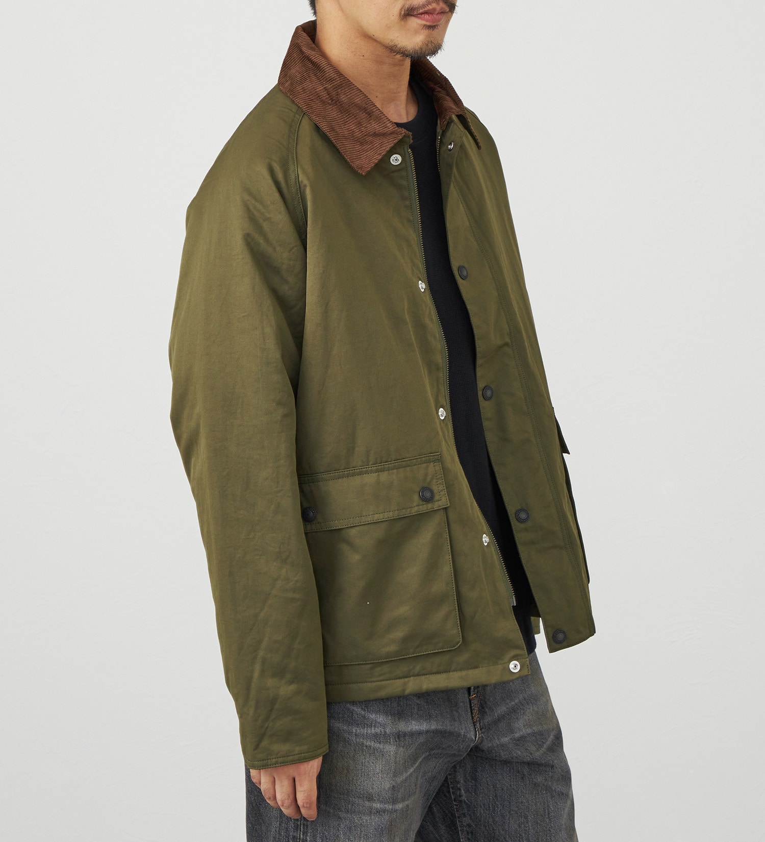 EDWIN(エドウイン)の【試着対象】ワークジャケット 中綿入り|ジャケット/アウター/カバーオール/メンズ|オリーブ