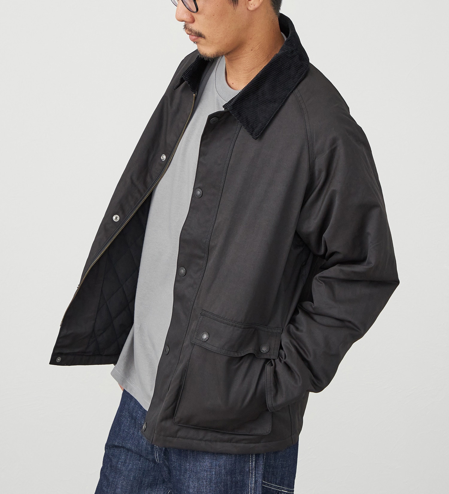 EDWIN(エドウイン)の【試着対象】ワークジャケット 中綿入り|ジャケット/アウター/カバーオール/メンズ|ブラック