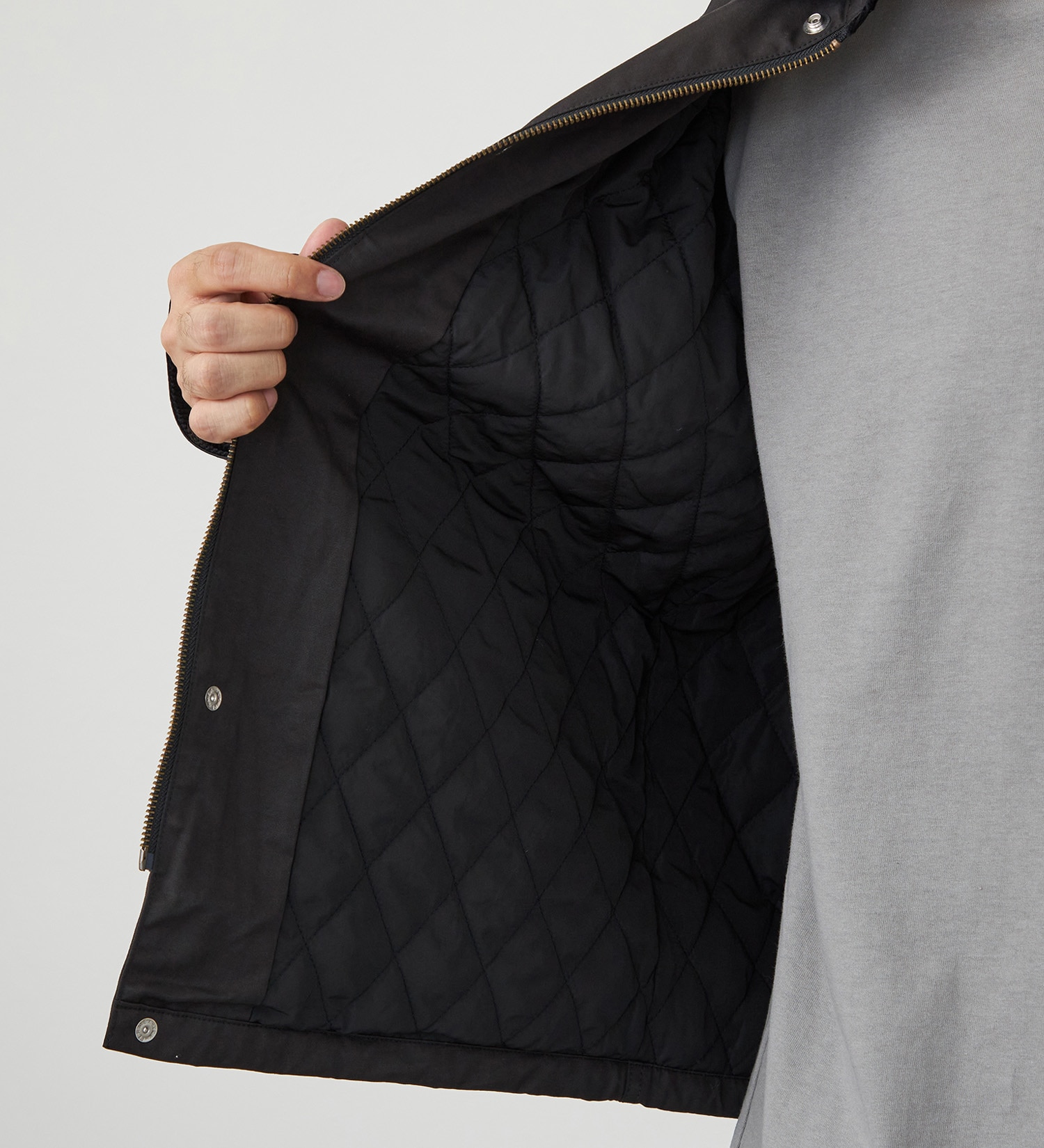 EDWIN(エドウイン)の【試着対象】ワークジャケット 中綿入り|ジャケット/アウター/カバーオール/メンズ|ブラック