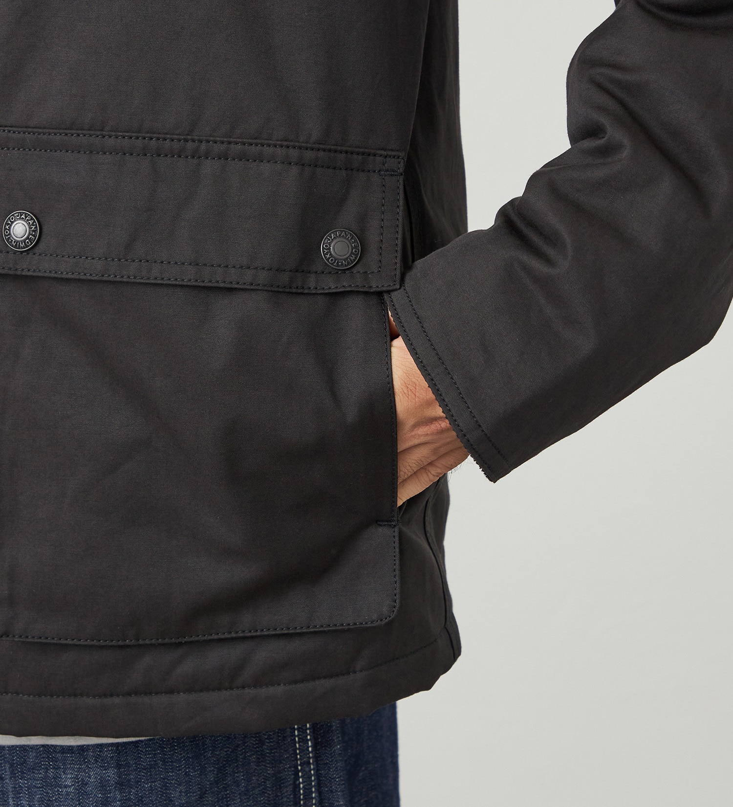 EDWIN(エドウイン)の【試着対象】ワークジャケット 中綿入り|ジャケット/アウター/カバーオール/メンズ|ブラック