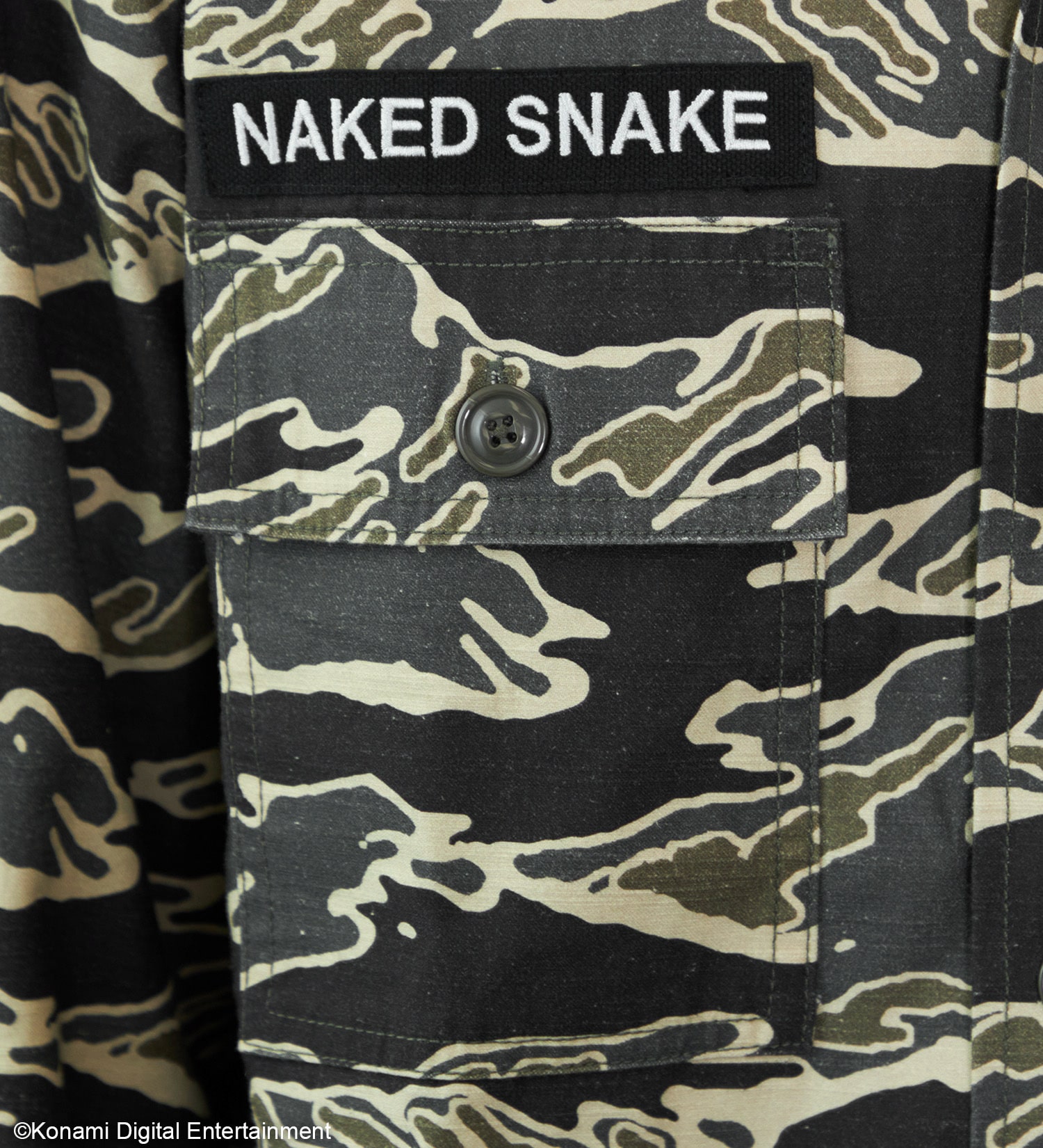 EDWIN(エドウイン)の【予約】【METAL GEAR SOLID Δ × EDWIN】TIGER STRIPE SHIRTS|トップス/シャツ/ブラウス/メンズ|アーミー