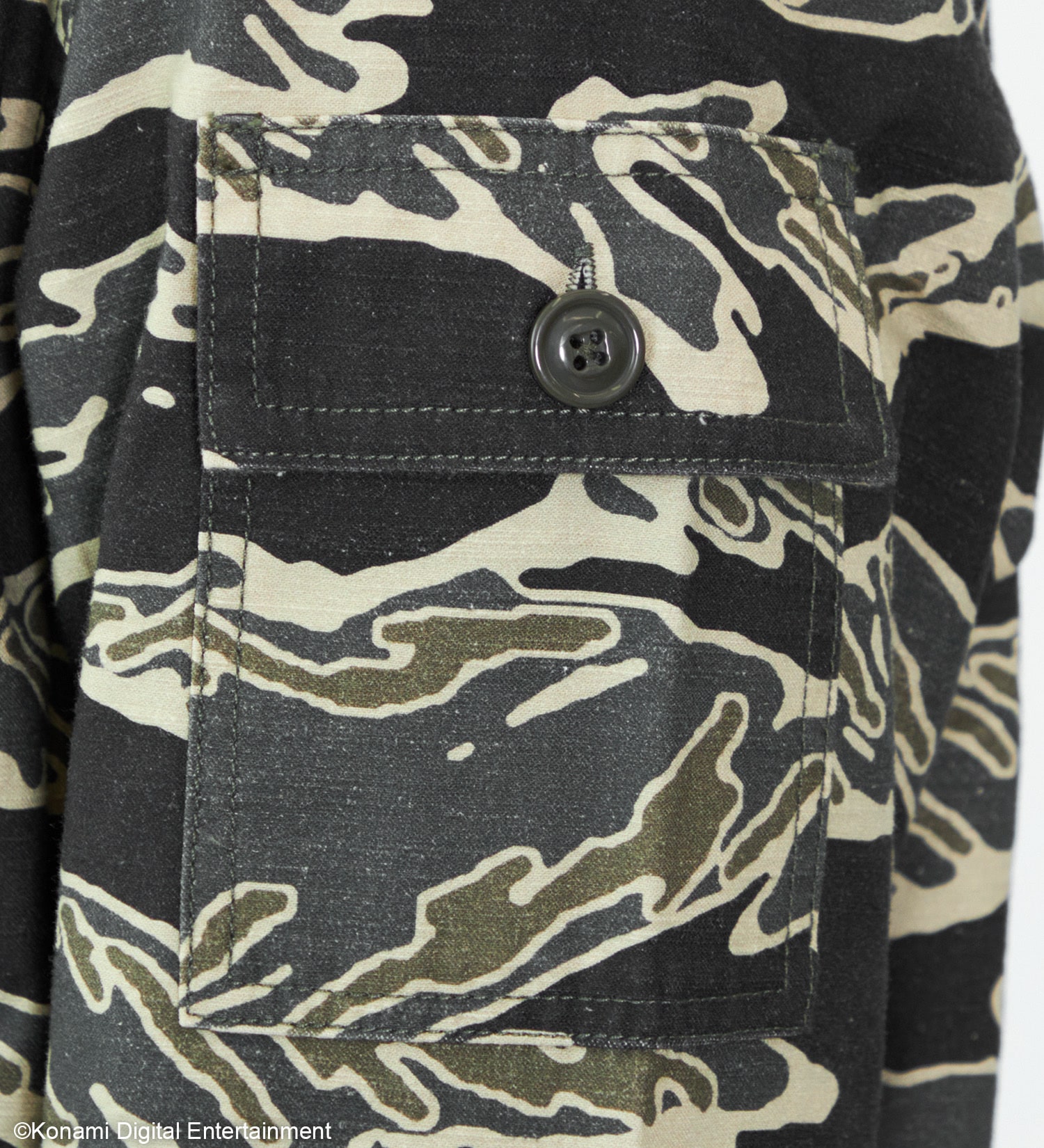 EDWIN(エドウイン)の【予約】【METAL GEAR SOLID Δ × EDWIN】TIGER STRIPE SHIRTS|トップス/シャツ/ブラウス/メンズ|アーミー