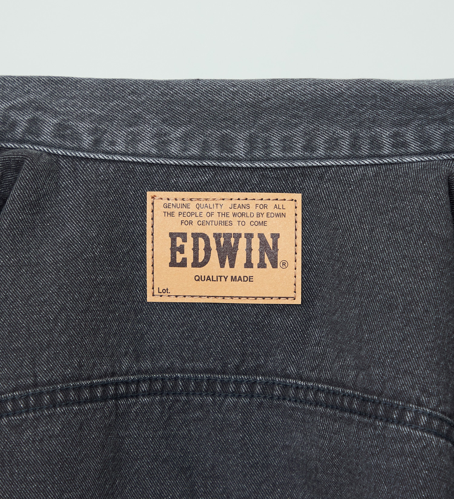 EDWIN(エドウイン)のデニムジャケット Gジャン|ジャケット/アウター/デニムジャケット/メンズ|ブラックデニム2