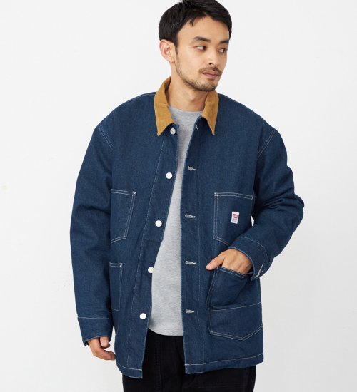 EDWIN(エドウイン)のカバーオール デニムジャケット ブランケット|ジャケット/アウター/デニムジャケット/メンズ|インディゴブルー