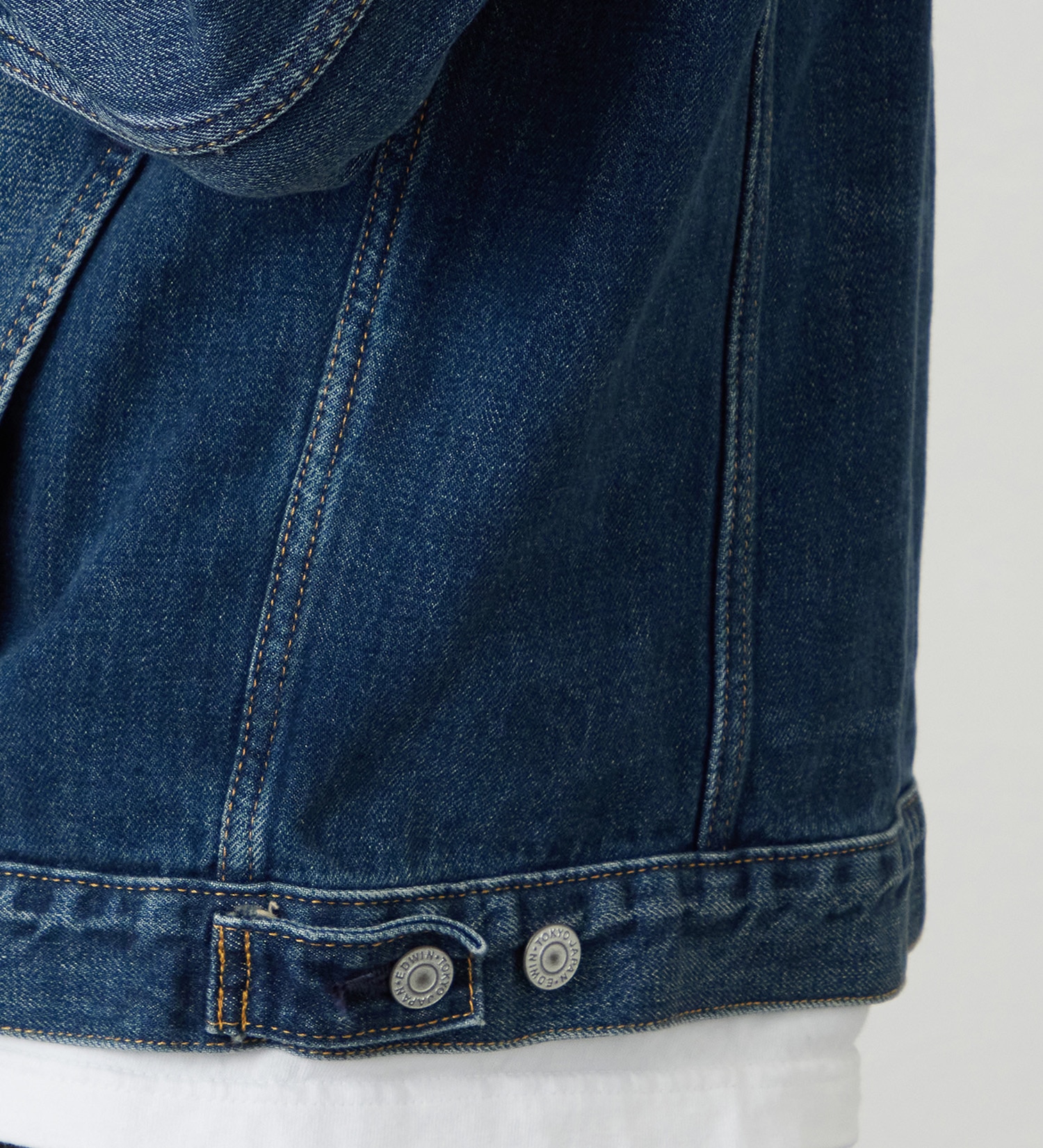 EDWIN(エドウイン)の【試着対象】デニムジャケット Gジャン|ジャケット/アウター/デニムジャケット/メンズ|中色ブルー