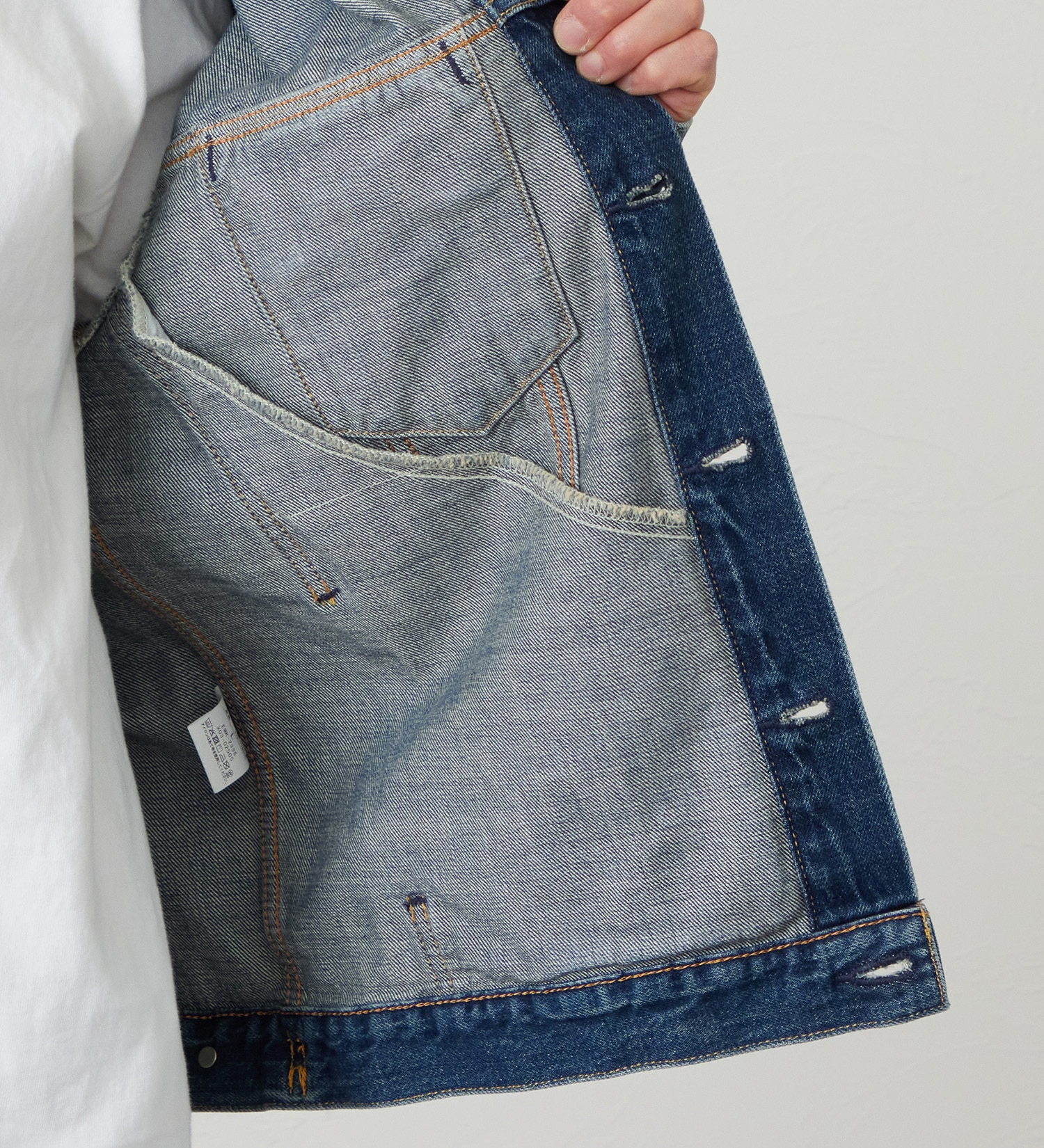 EDWIN(エドウイン)の【試着対象】デニムジャケット Gジャン|ジャケット/アウター/デニムジャケット/メンズ|中色ブルー