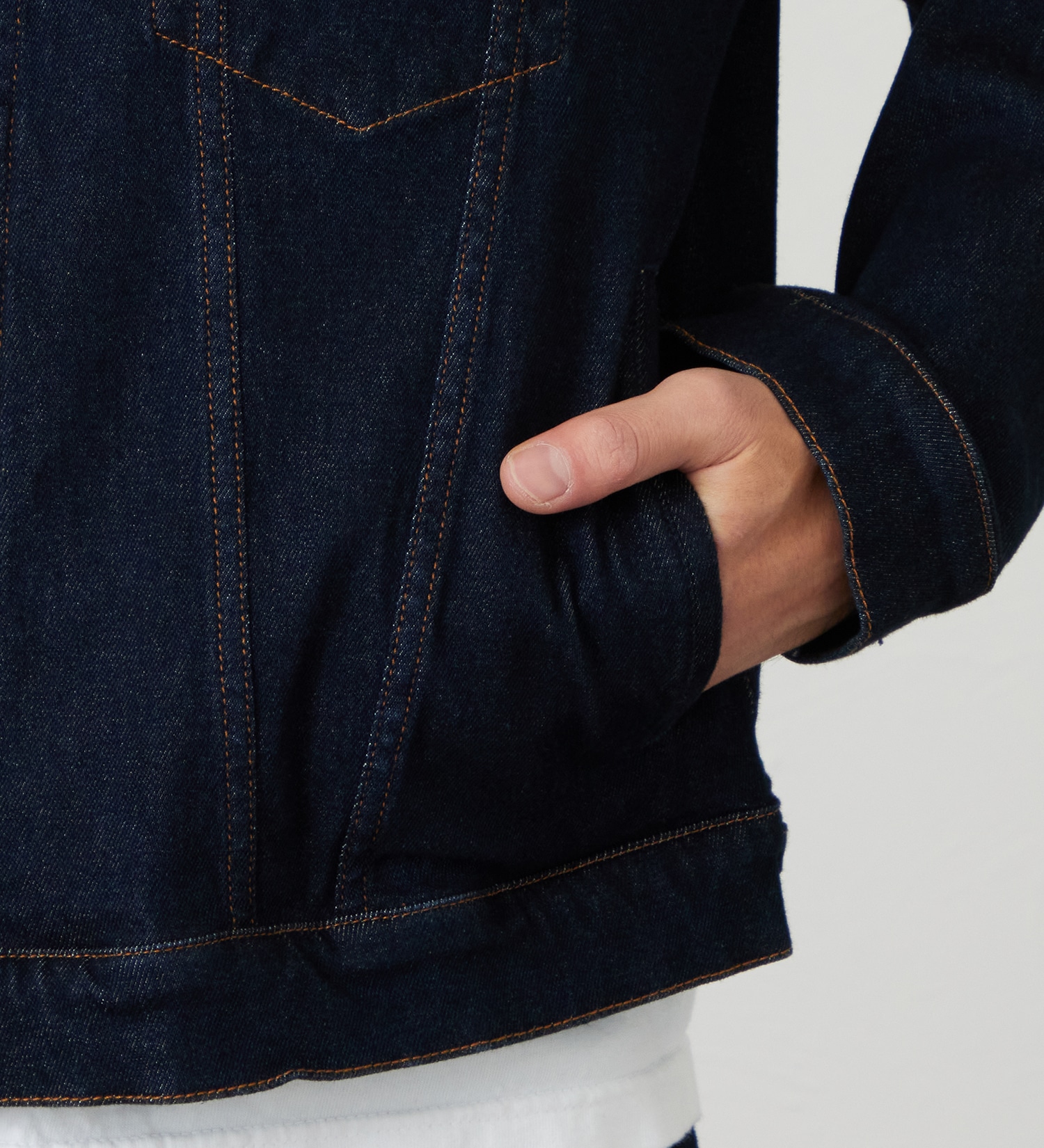 EDWIN(エドウイン)の【試着対象】ジャージーズ デニムジャケット Gジャン ストレッチ セットアップ|ジャケット/アウター/デニムジャケット/メンズ|インディゴブルー