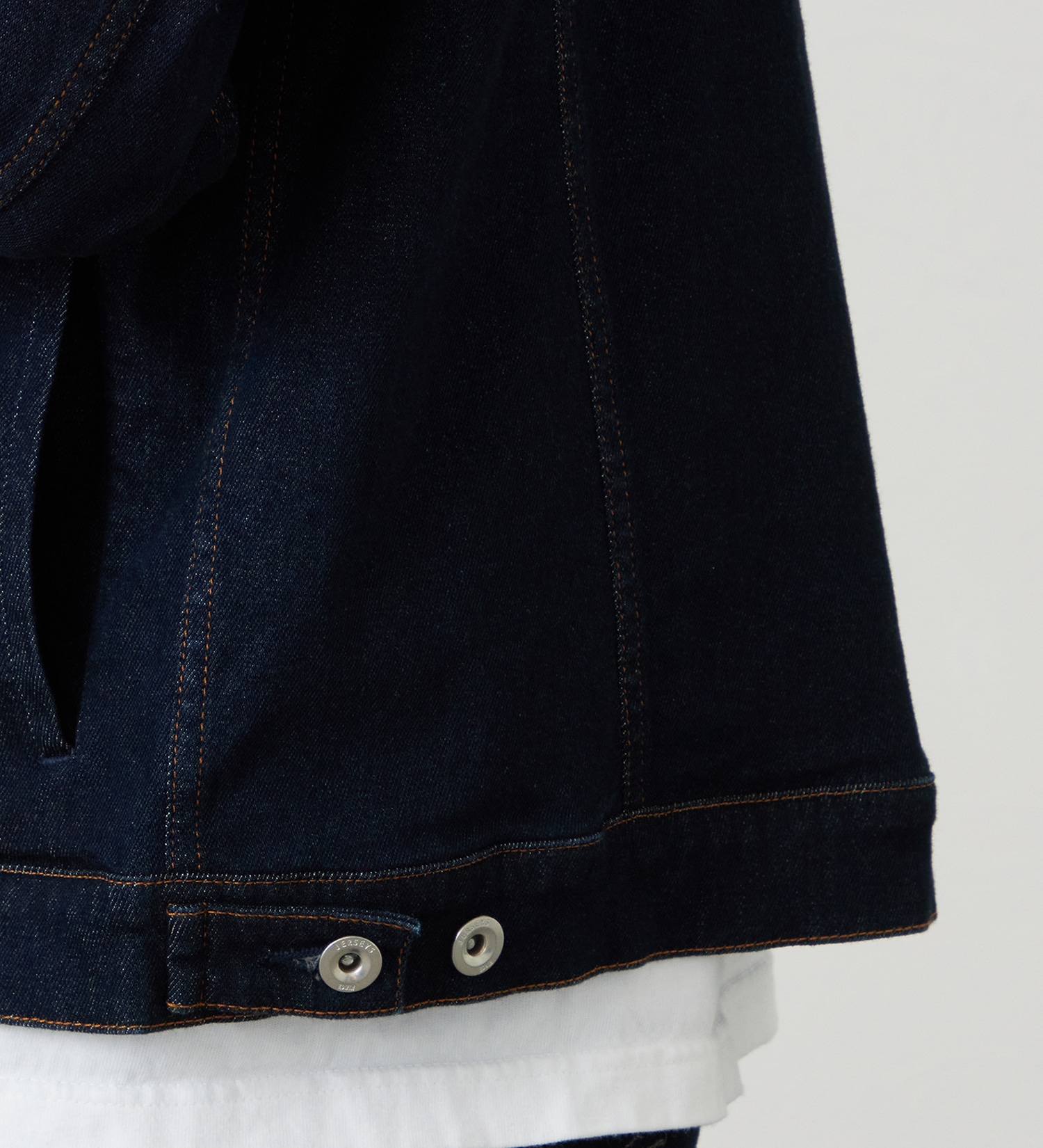 EDWIN(エドウイン)の【試着対象】ジャージーズ デニムジャケット Gジャン ストレッチ セットアップ|ジャケット/アウター/デニムジャケット/メンズ|インディゴブルー