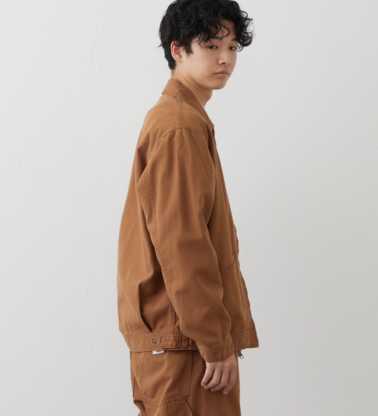 EDWIN(エドウイン)のZIP UP ワークジャケット|ジャケット/アウター/その他アウター/メンズ|ブラウン