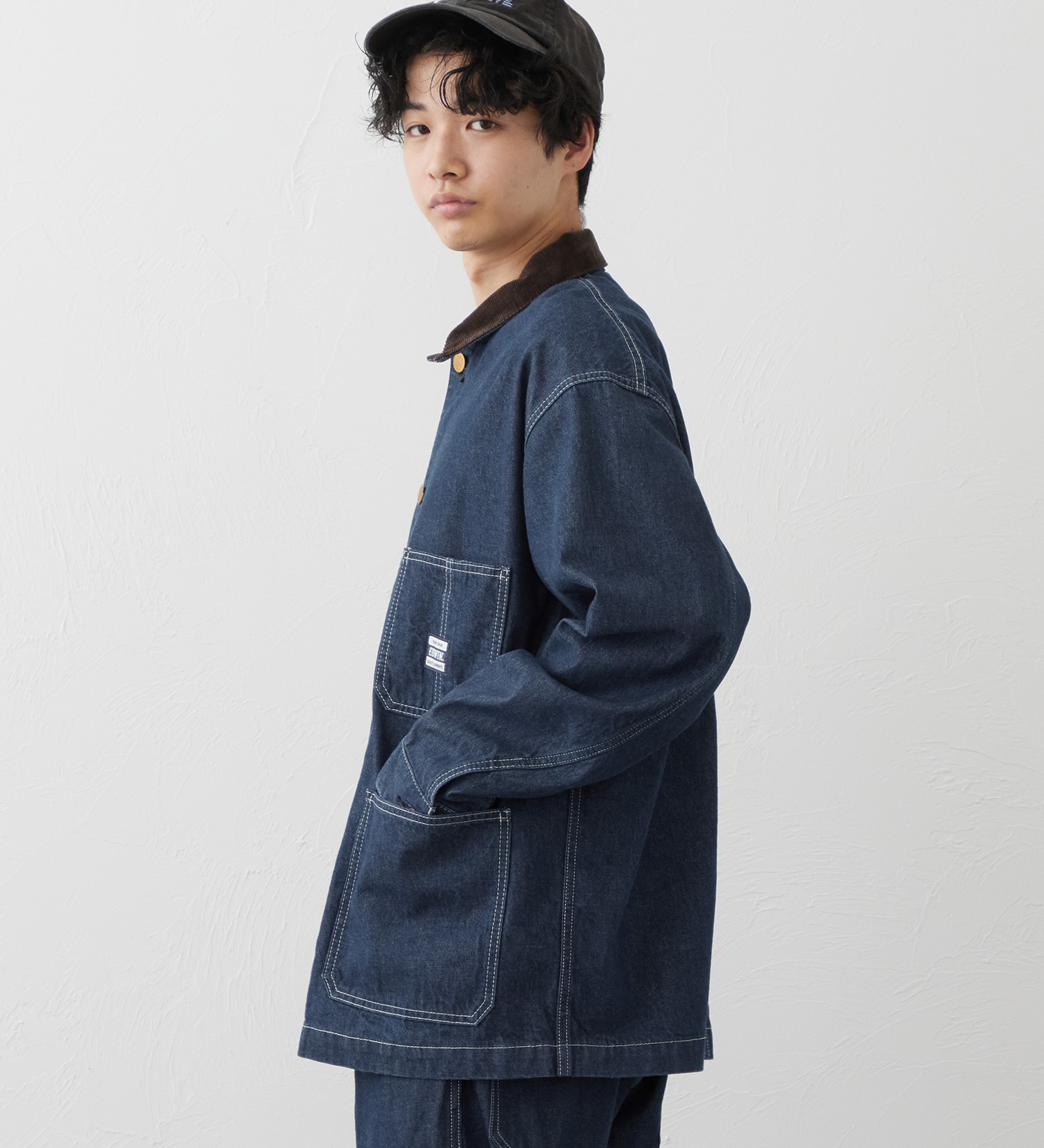 EDWIN(エドウイン)のEDWIN WORKWEAR ワークジャケット|ジャケット/アウター/デニムジャケット/メンズ|インディゴブルー