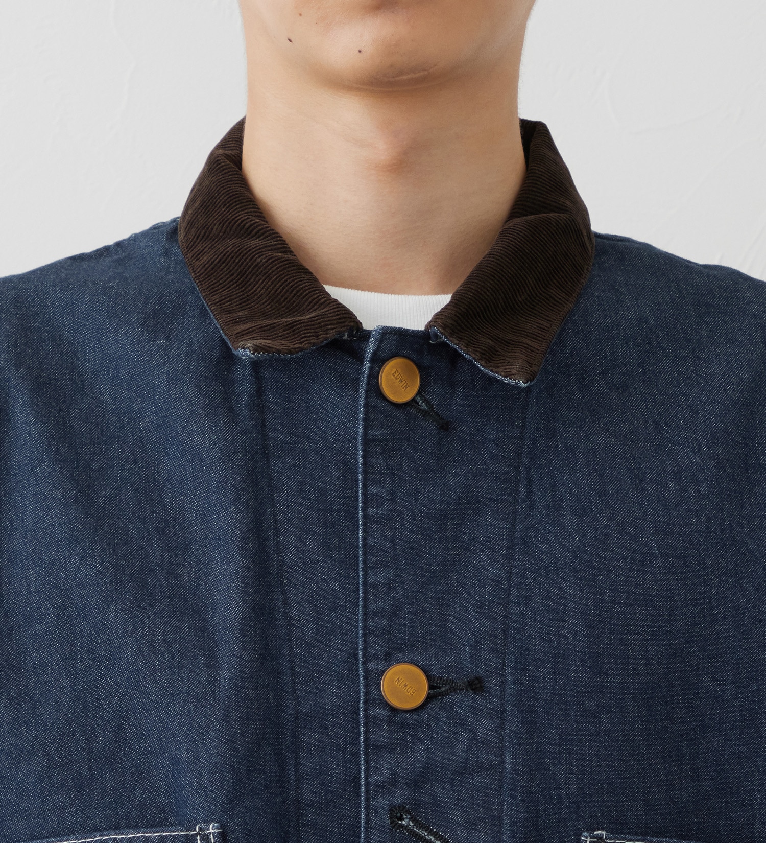 EDWIN(エドウイン)のEDWIN WORKWEAR ワークジャケット|ジャケット/アウター/デニムジャケット/メンズ|インディゴブルー