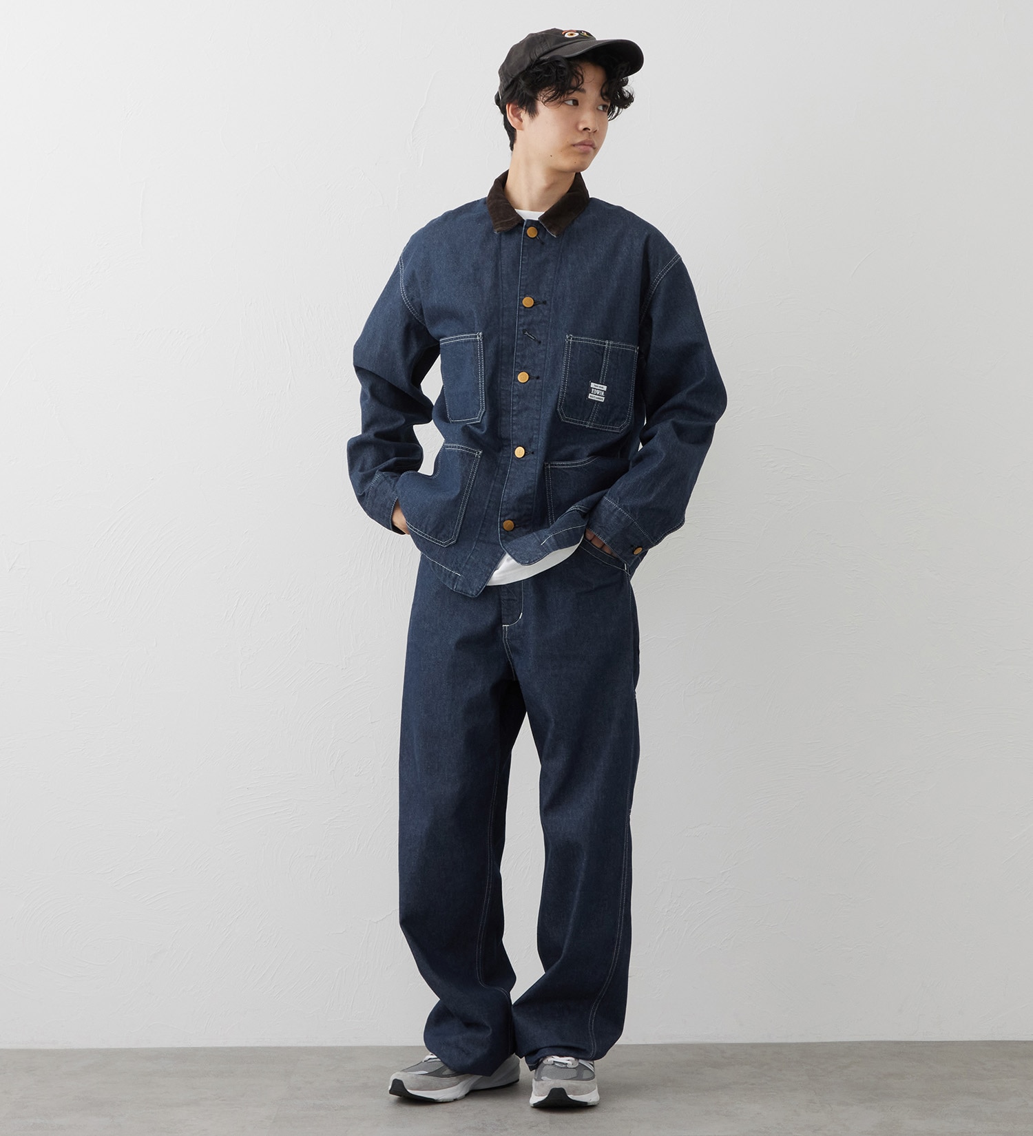 EDWIN(エドウイン)のEDWIN WORKWEAR ワークジャケット|ジャケット/アウター/デニムジャケット/メンズ|インディゴブルー