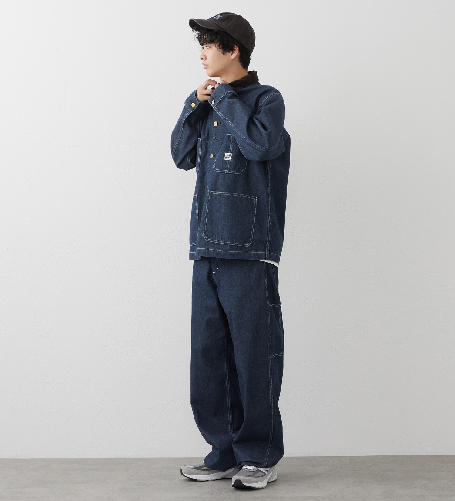 EDWIN(エドウイン)のEDWIN WORKWEAR ワークジャケット|ジャケット/アウター/デニムジャケット/メンズ|インディゴブルー