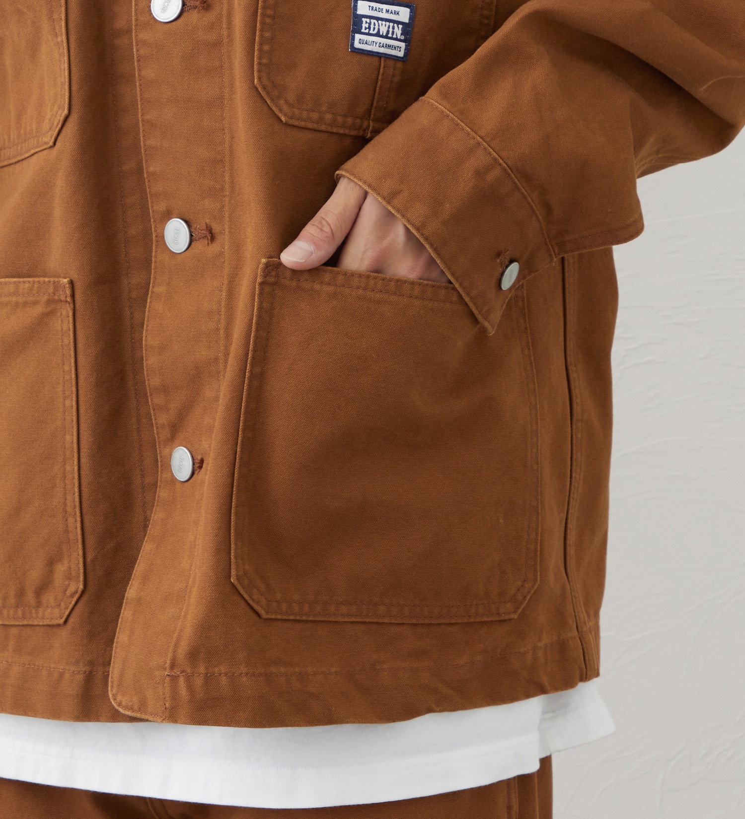 EDWIN(エドウイン)のEDWIN WORKWEAR ワークジャケット|ジャケット/アウター/その他アウター/メンズ|ブラウン
