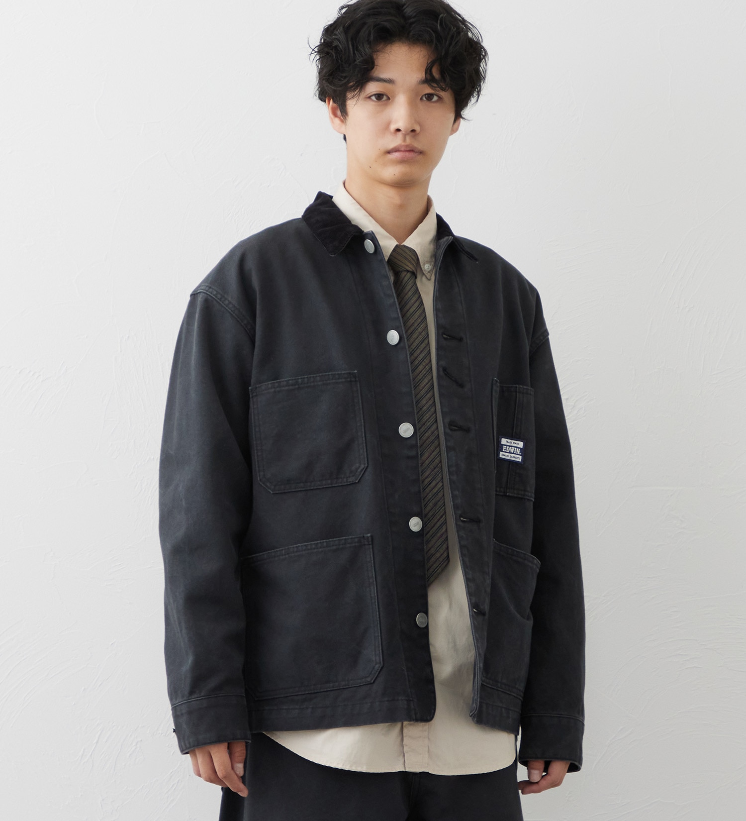 EDWIN(エドウイン)のEDWIN WORKWEAR ワークジャケット|ジャケット/アウター/その他アウター/メンズ|ブラック