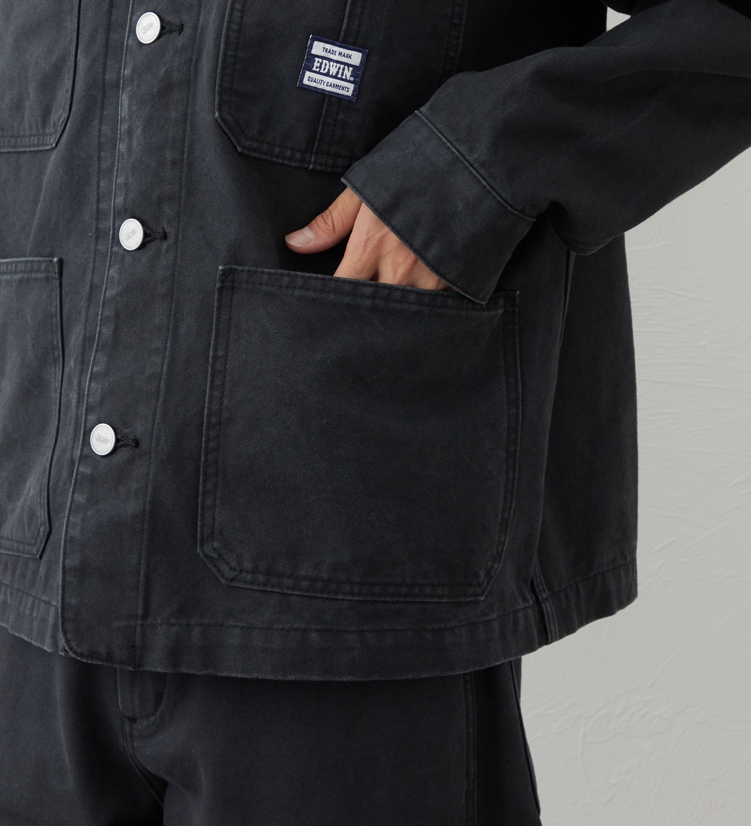 EDWIN(エドウイン)のEDWIN WORKWEAR ワークジャケット|ジャケット/アウター/その他アウター/メンズ|ブラック