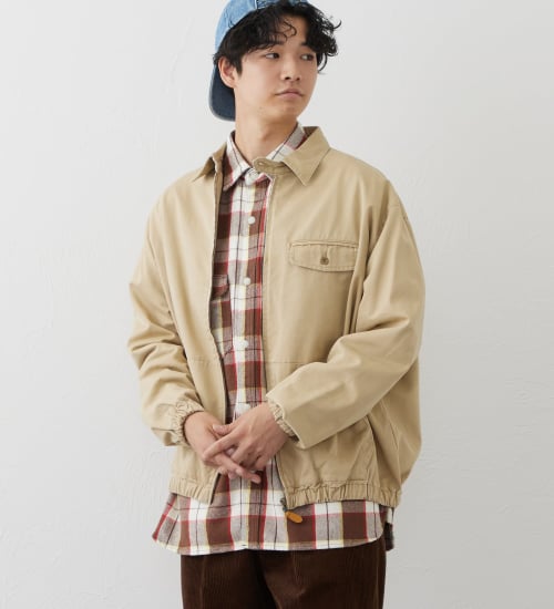 ZIPブルゾン
